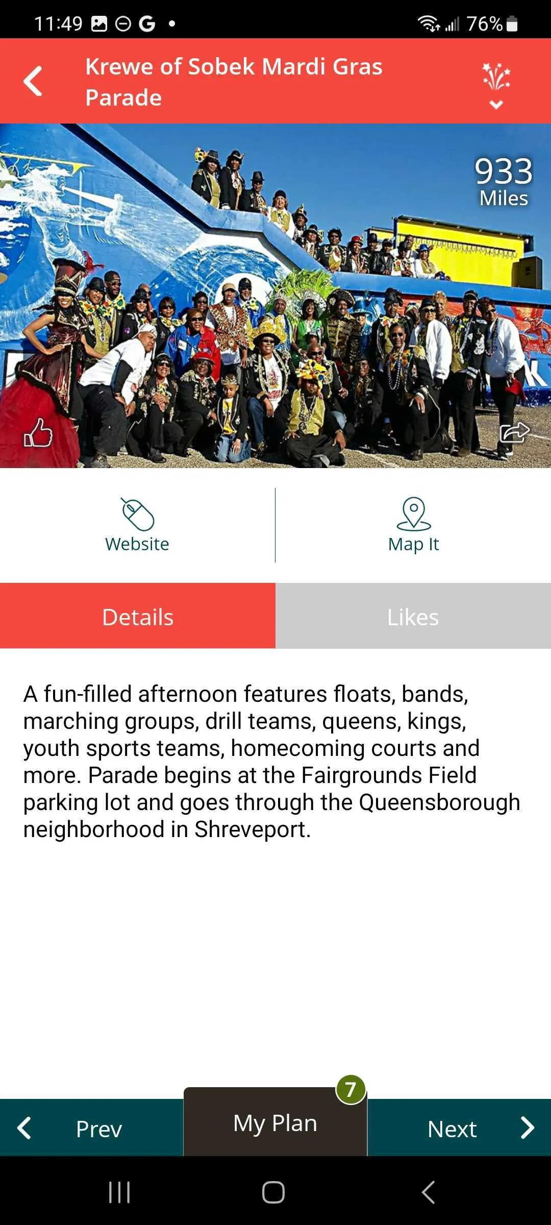 Visit Shreveport-Bossier LA | Indus Appstore | Screenshot