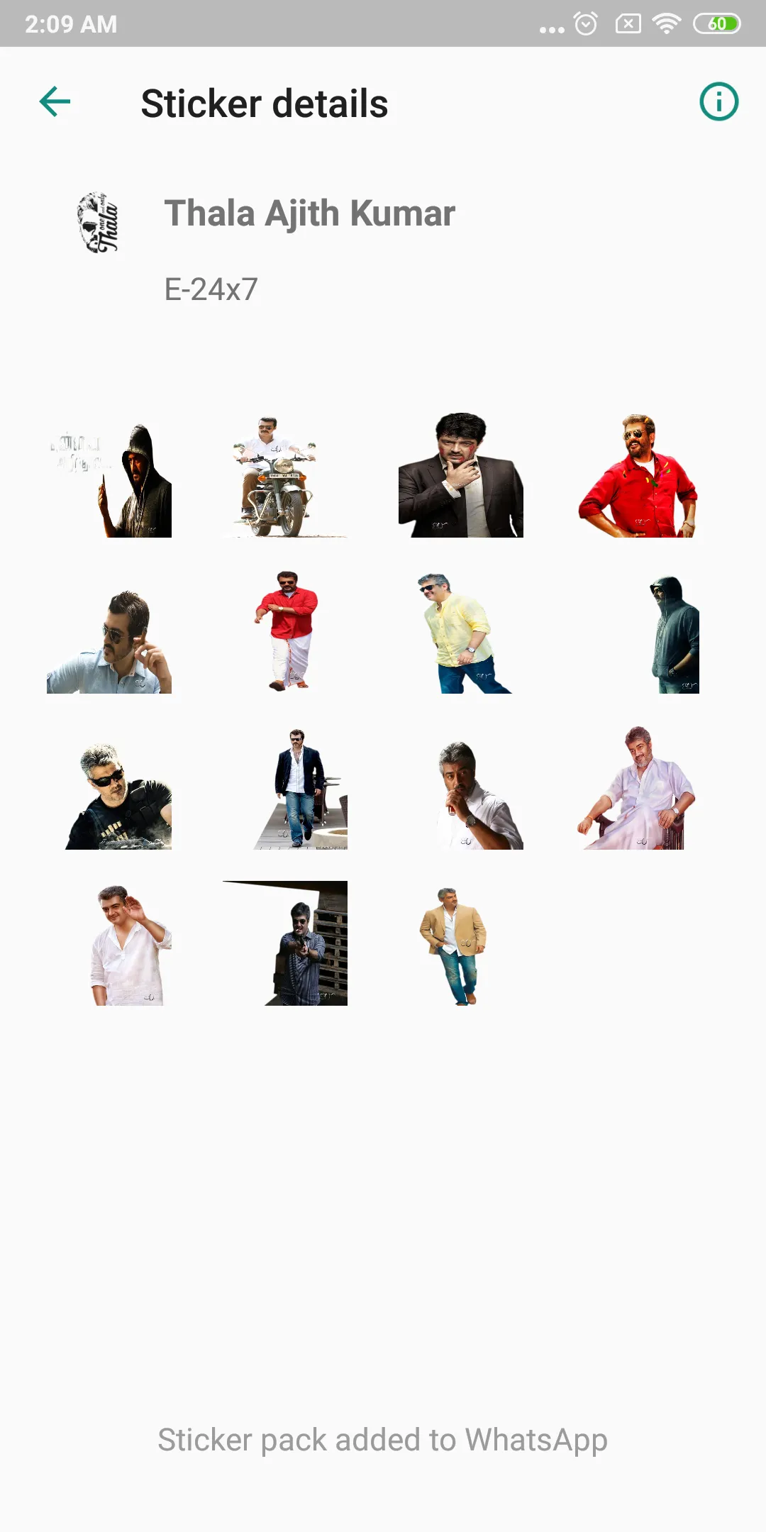 Ajith - Stickers for Whatsapp | Indus Appstore | Screenshot