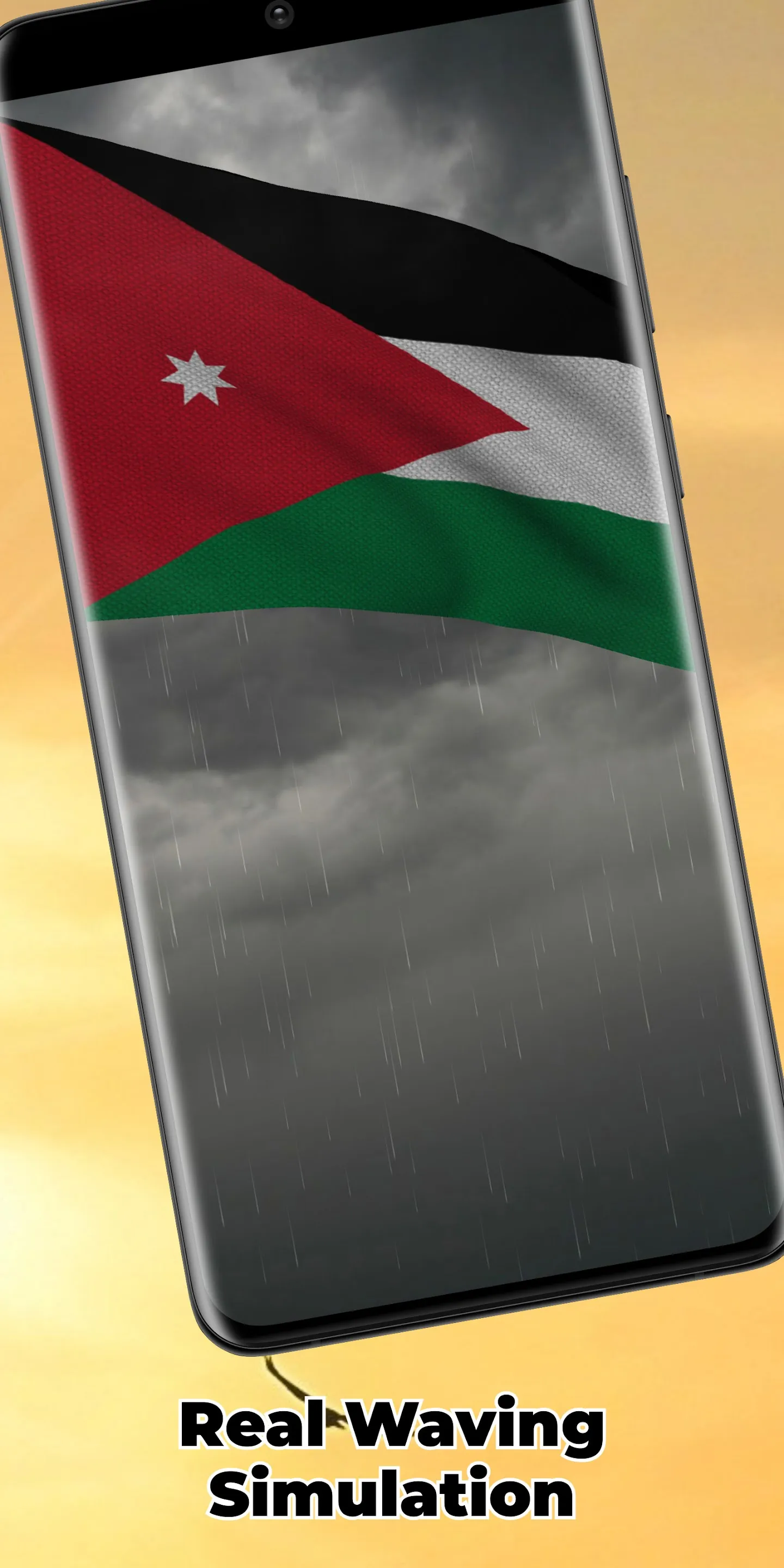 Jordan Flag Live Wallpaper | Indus Appstore | Screenshot