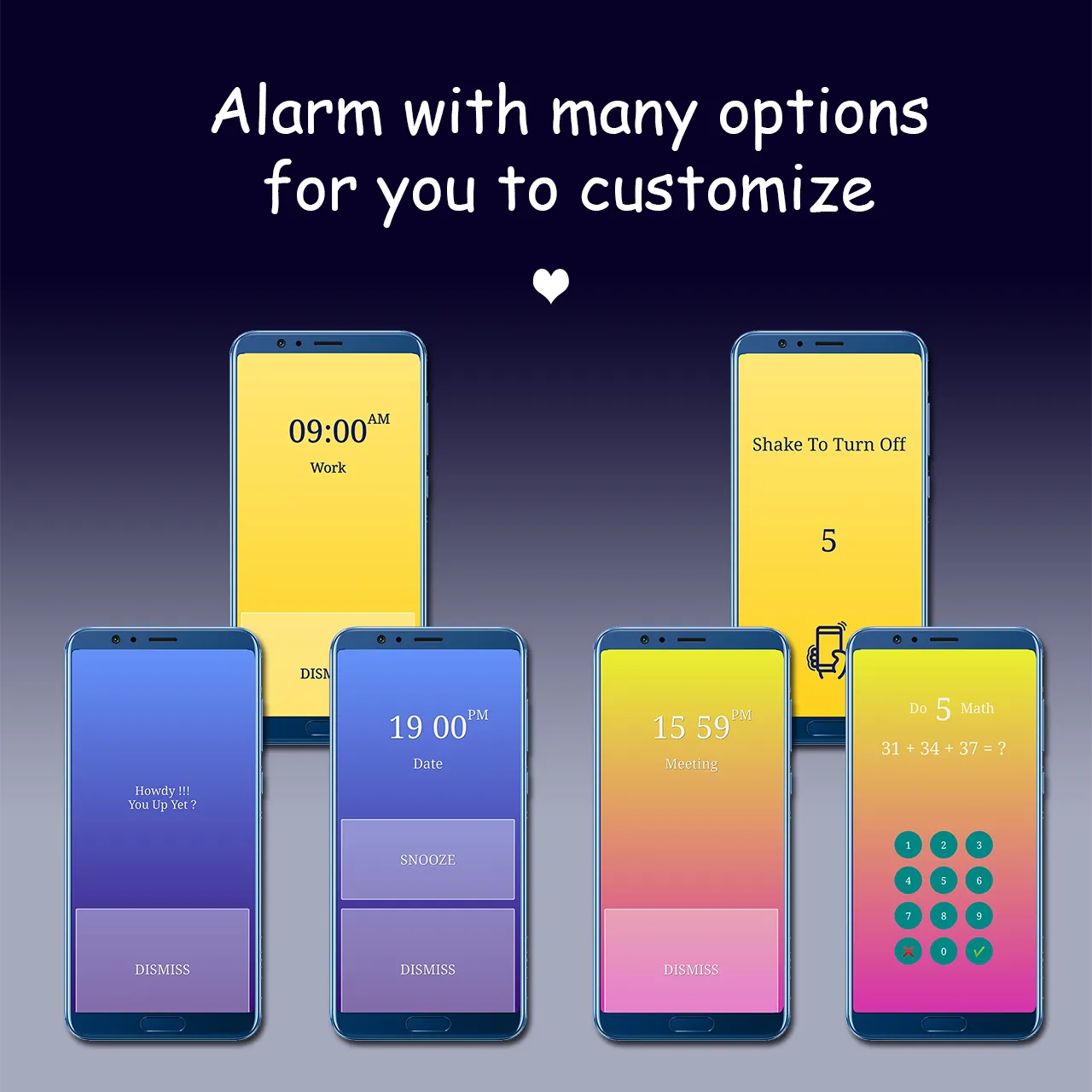 Allarm- Annoying alarm clock w | Indus Appstore | Screenshot