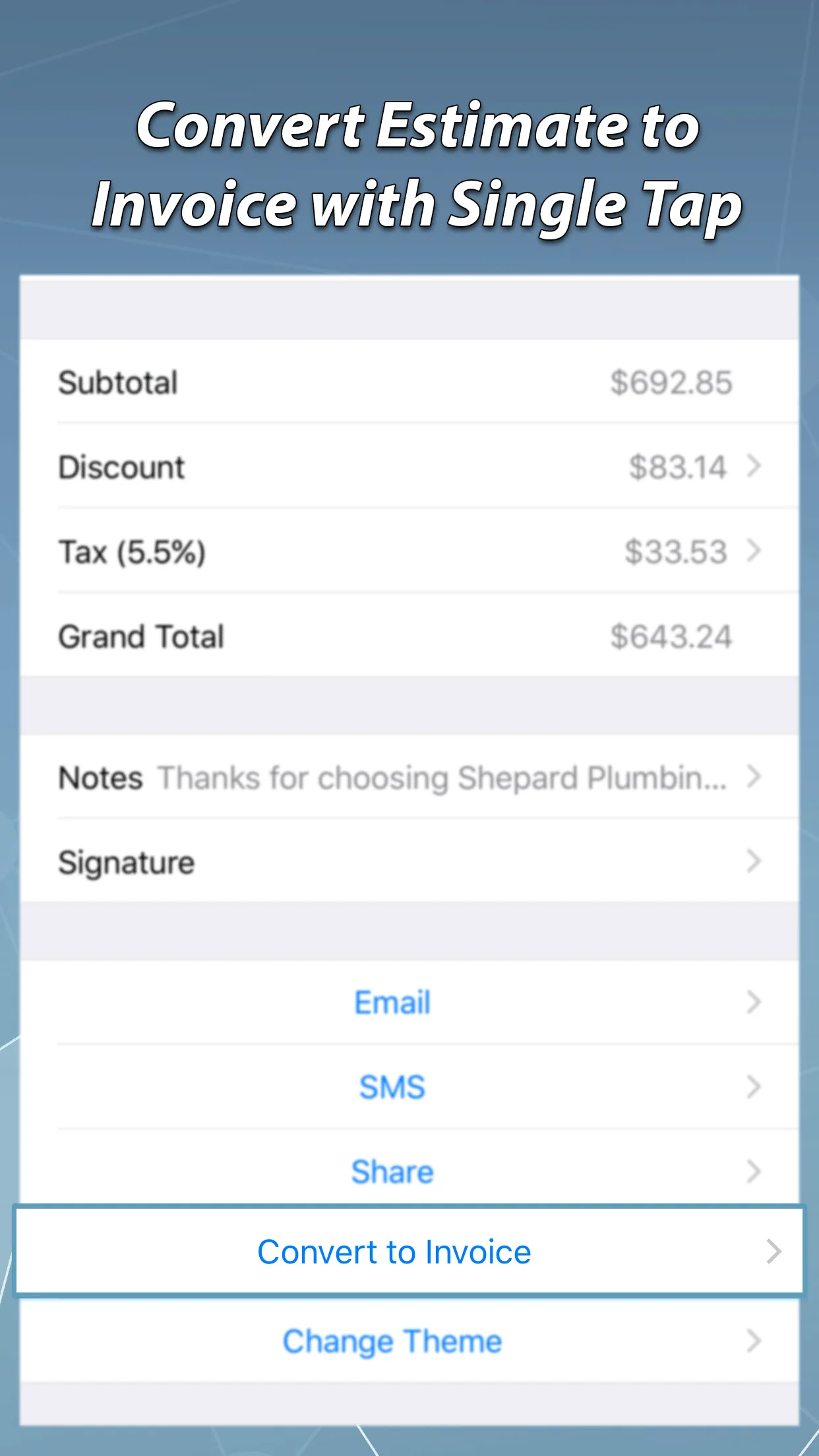 Invoice & Estimate Maker | Indus Appstore | Screenshot