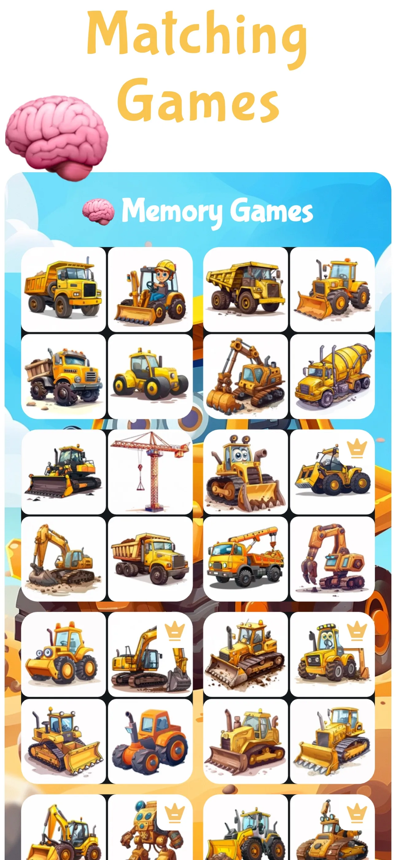 Kids Construction Truck Games | Indus Appstore | Screenshot