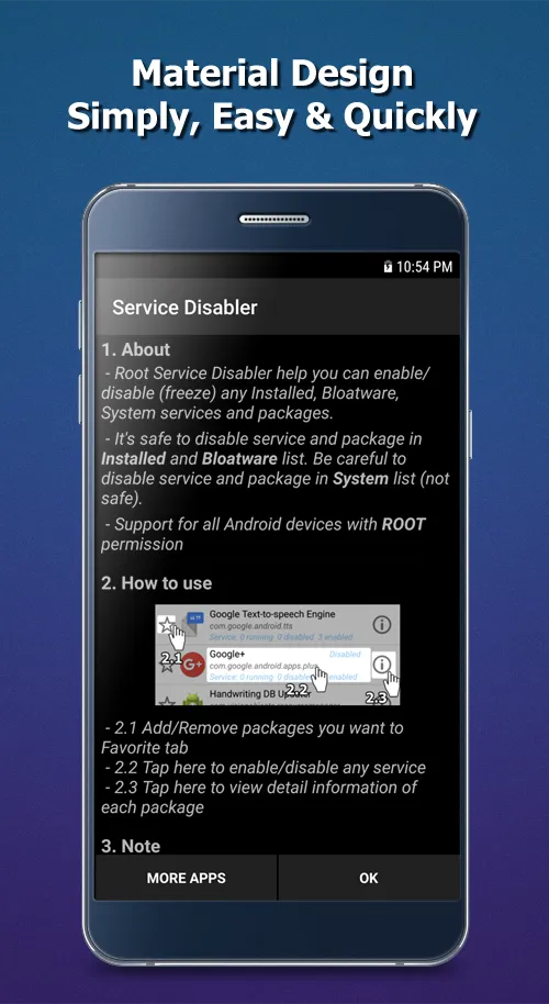 Service Freezer (Root) | Indus Appstore | Screenshot