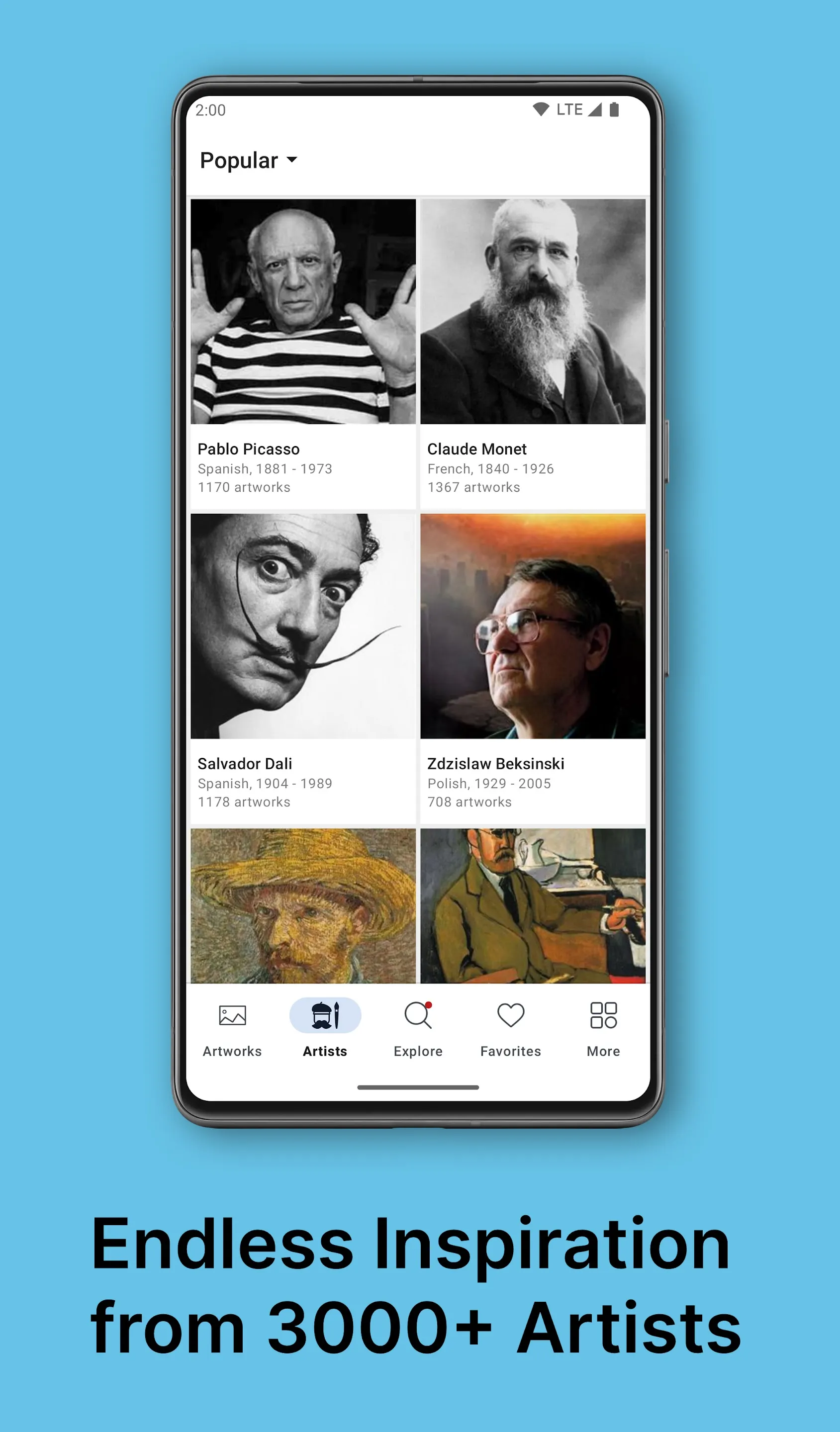 Artier: Art History & Culture | Indus Appstore | Screenshot