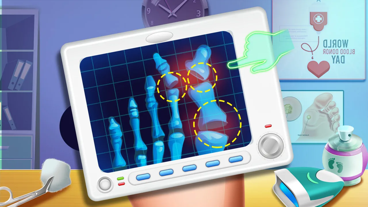 Foot Care Offline Doctor Games | Indus Appstore | Screenshot