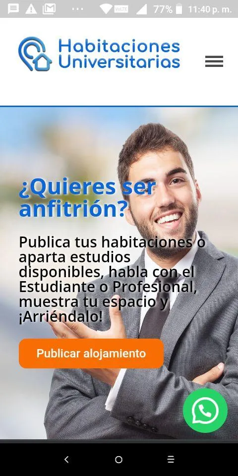 Habitaciones Universitarias | Indus Appstore | Screenshot