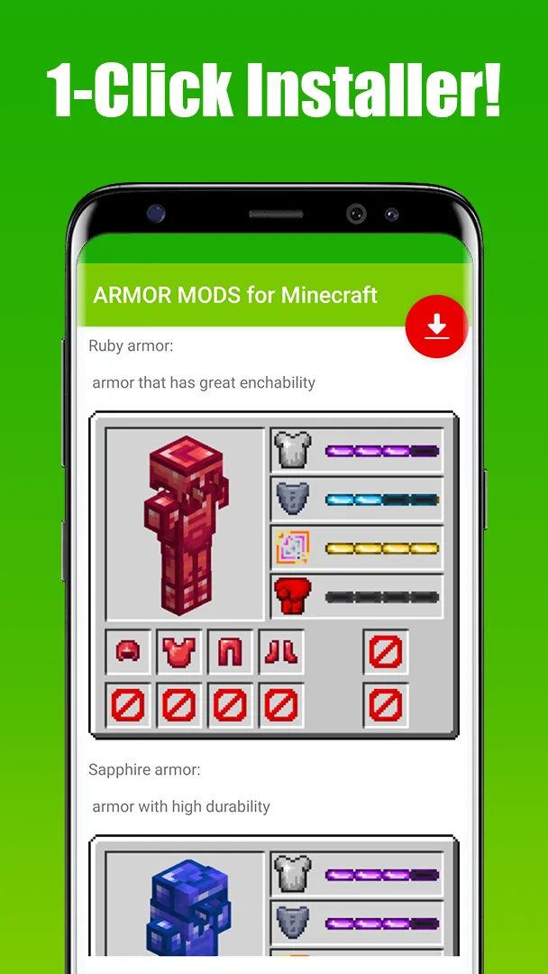 ARMOR MODS for Minecraft | Indus Appstore | Screenshot