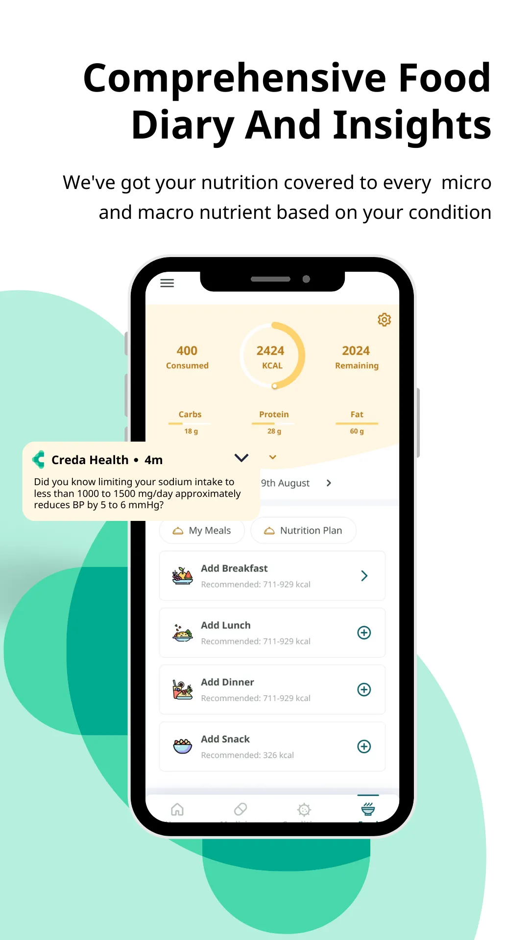 CREDA-Manage Chronic Condition | Indus Appstore | Screenshot