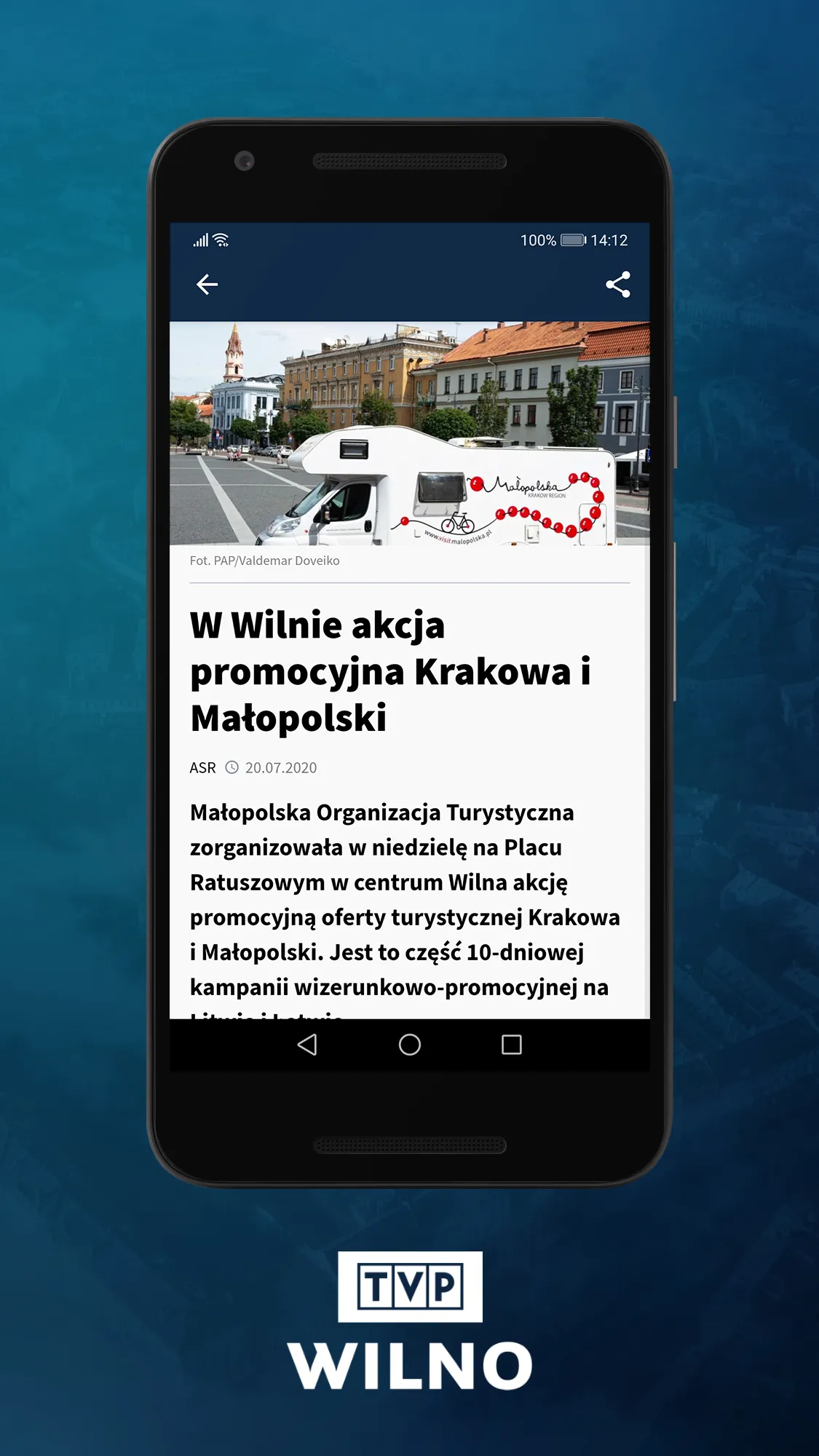 TVP Wilno | Indus Appstore | Screenshot