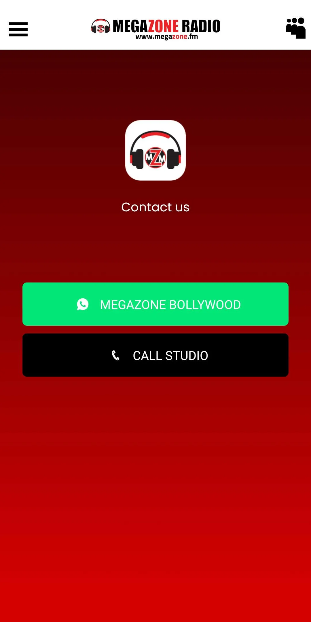 Megazone Radio | Indus Appstore | Screenshot