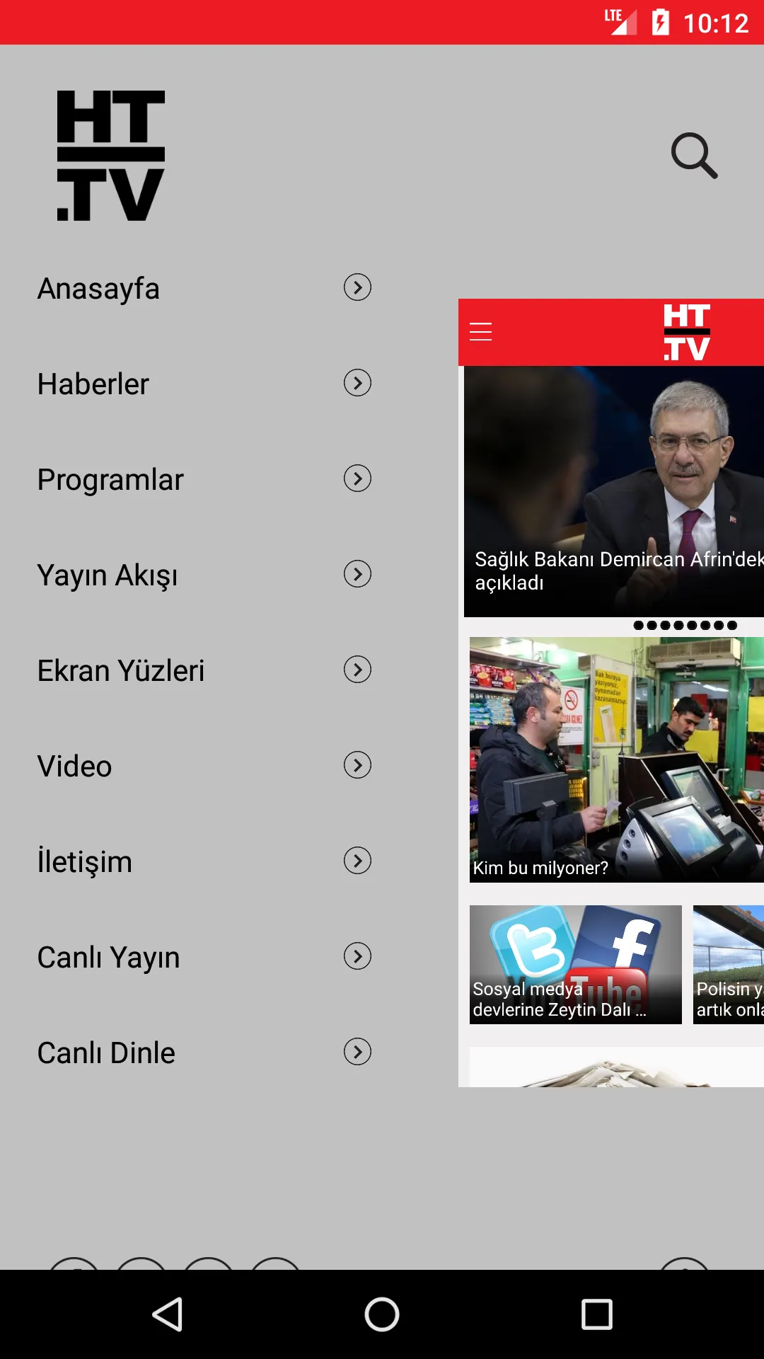 Haberturk TV | Indus Appstore | Screenshot