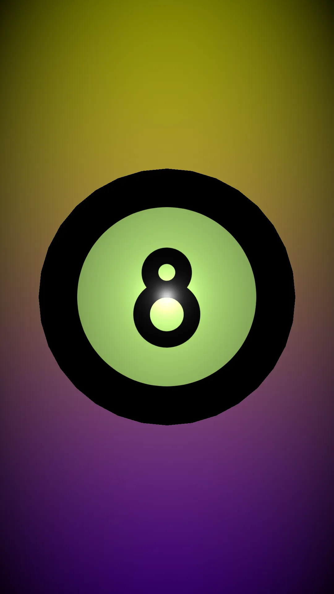 Magic 8 Ball Live Wallpaper 3D | Indus Appstore | Screenshot