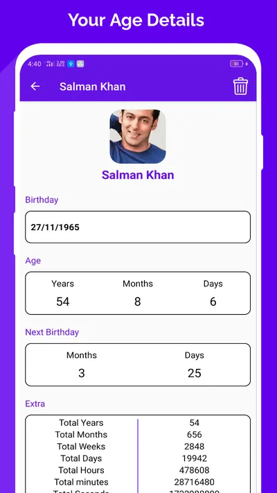 Age Calculator & Date of Birth | Indus Appstore | Screenshot