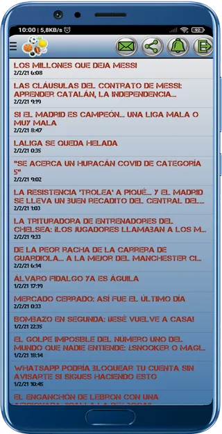 Prensa Deportiva | Indus Appstore | Screenshot