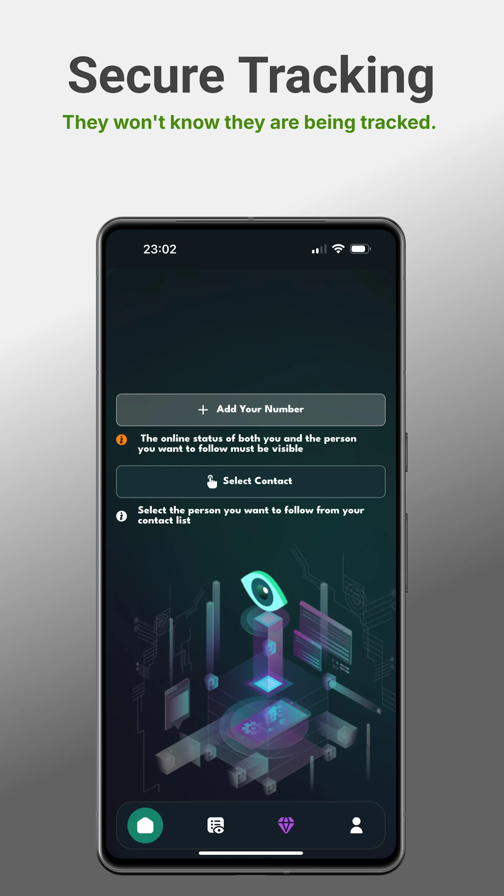 Waon Online Tracker Last Seen | Indus Appstore | Screenshot