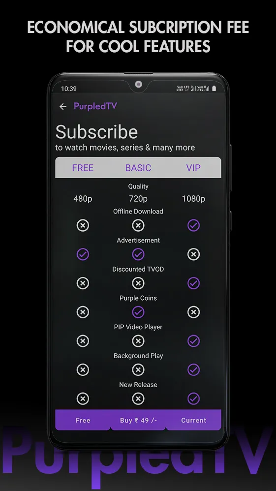 PurpledTV | Indus Appstore | Screenshot