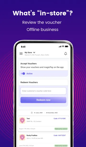 magicpin | Merchant App | Indus Appstore | Screenshot