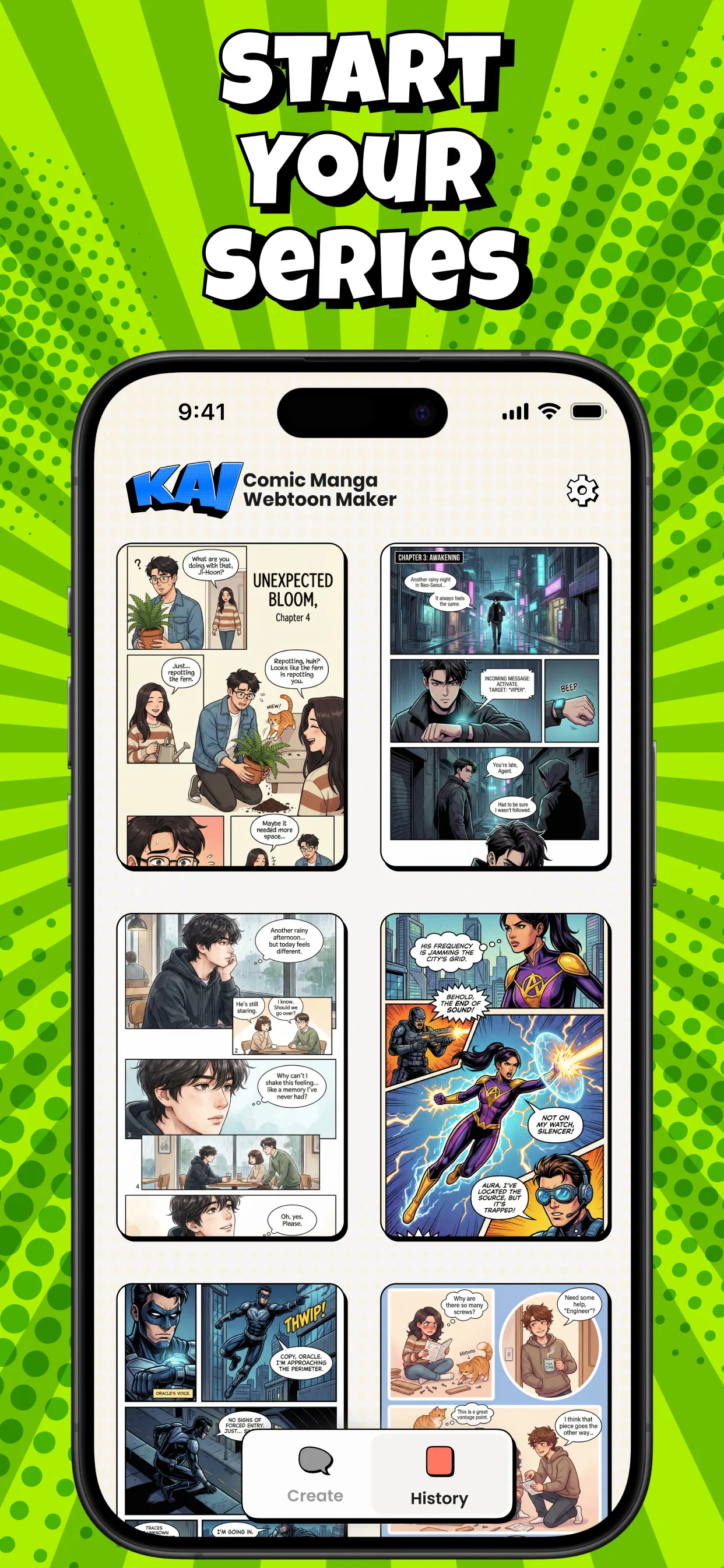 KAI: Comic Maker Manga, Manhwa | Indus Appstore | Screenshot
