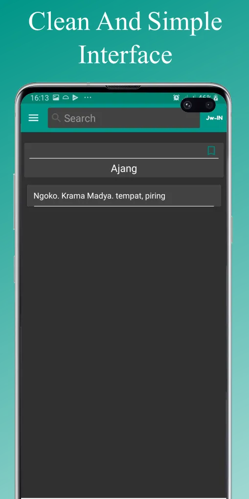 Kamus Bahasa Jawa Offline | Indus Appstore | Screenshot