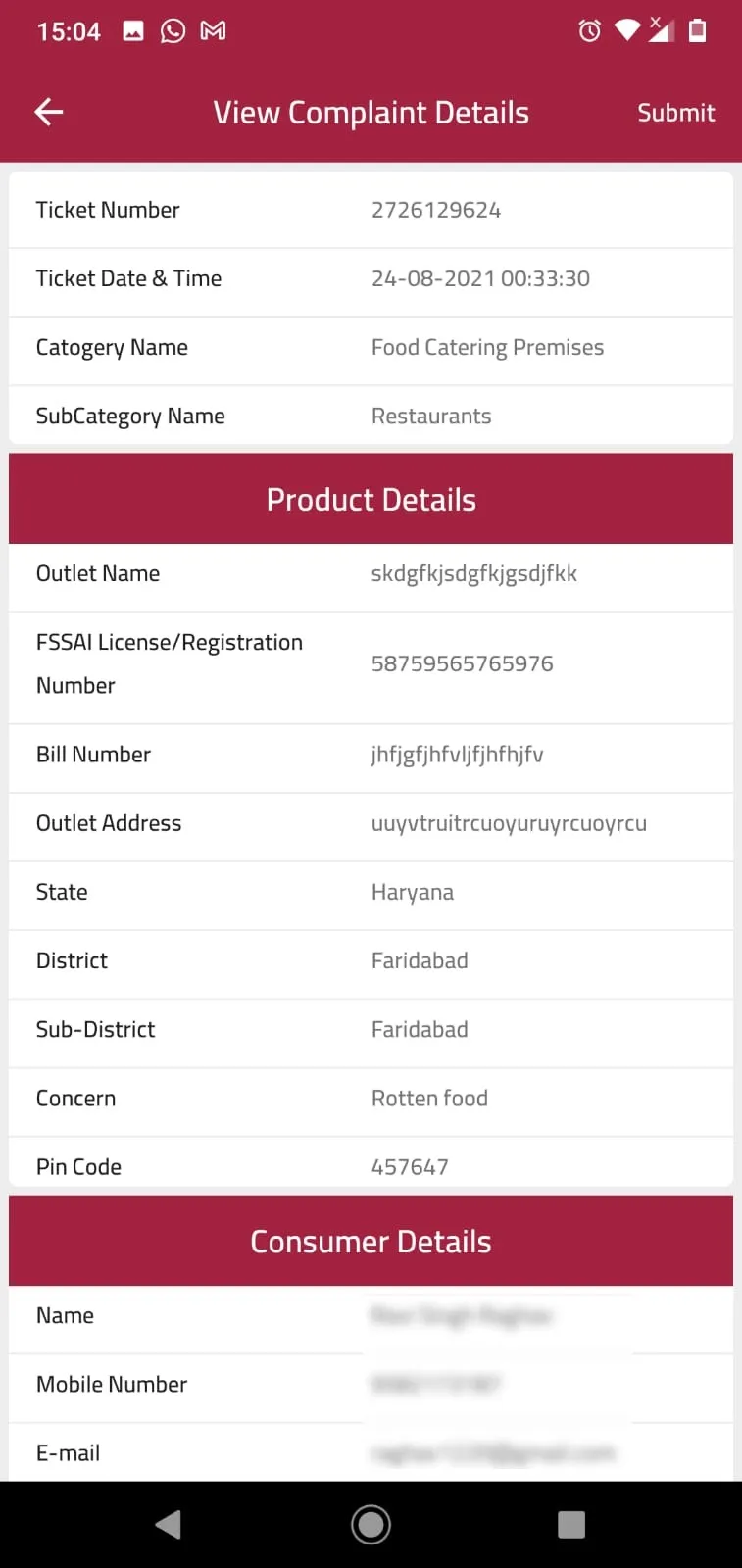 Food Safety Connect | Indus Appstore | Screenshot