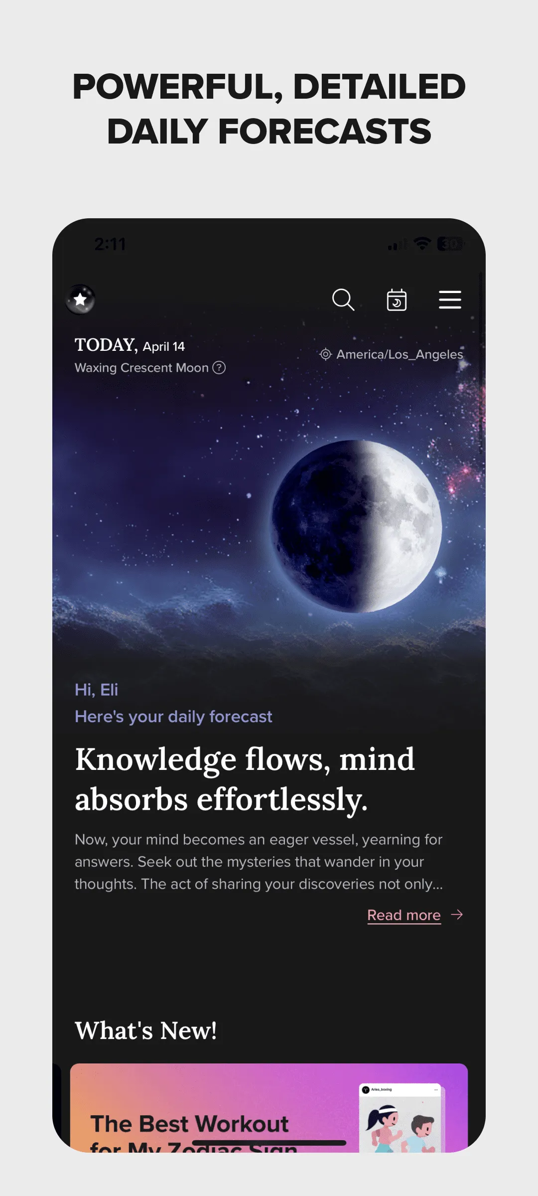 FORCETELLER Astrology & Zodiac | Indus Appstore | Screenshot