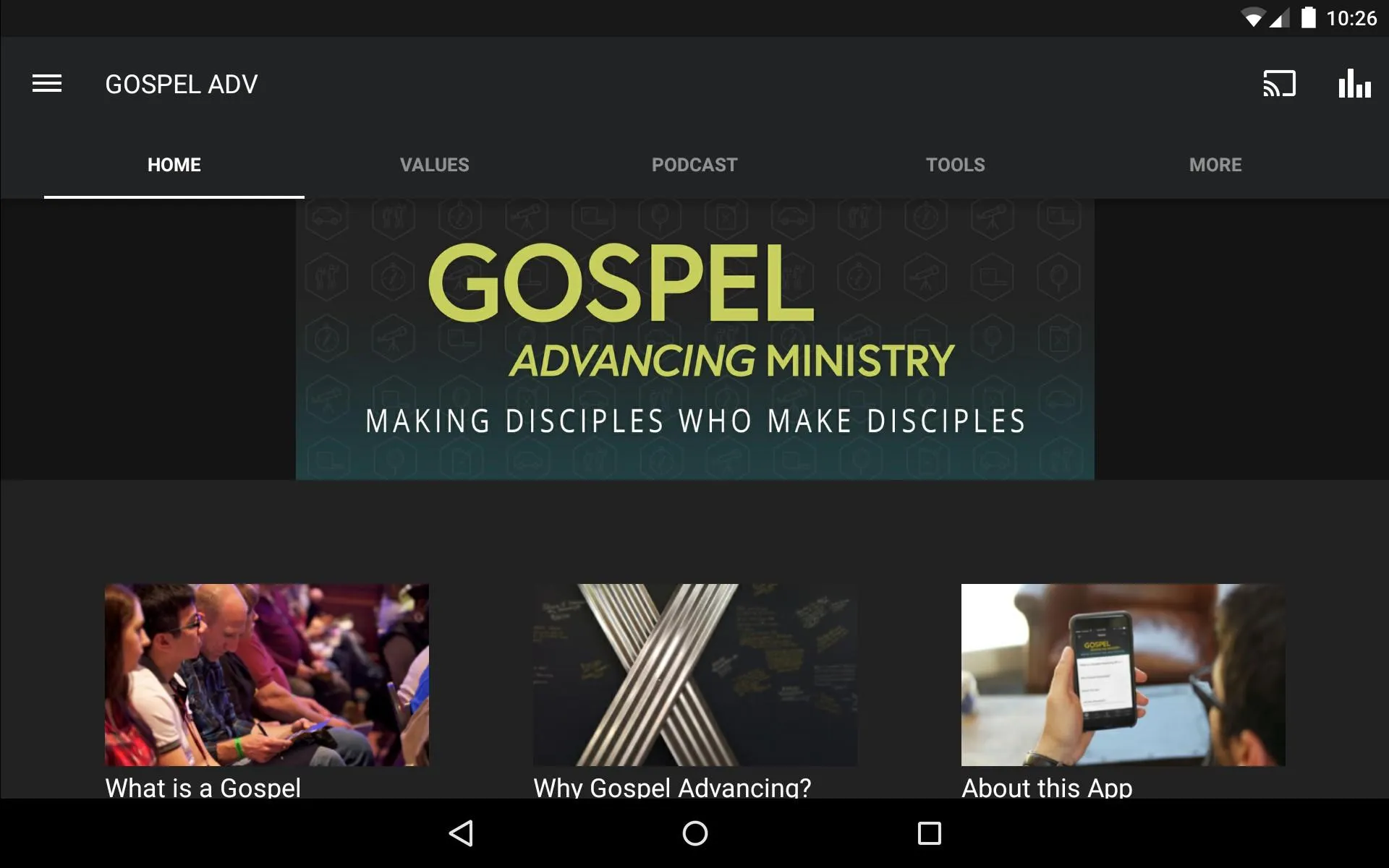 Gospel Advancing Ministry | Indus Appstore | Screenshot