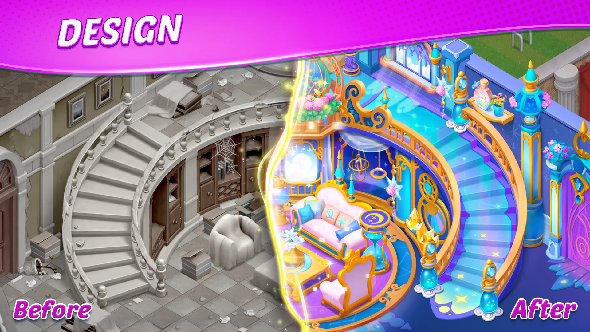 Matchington Mansion | Indus Appstore | Screenshot