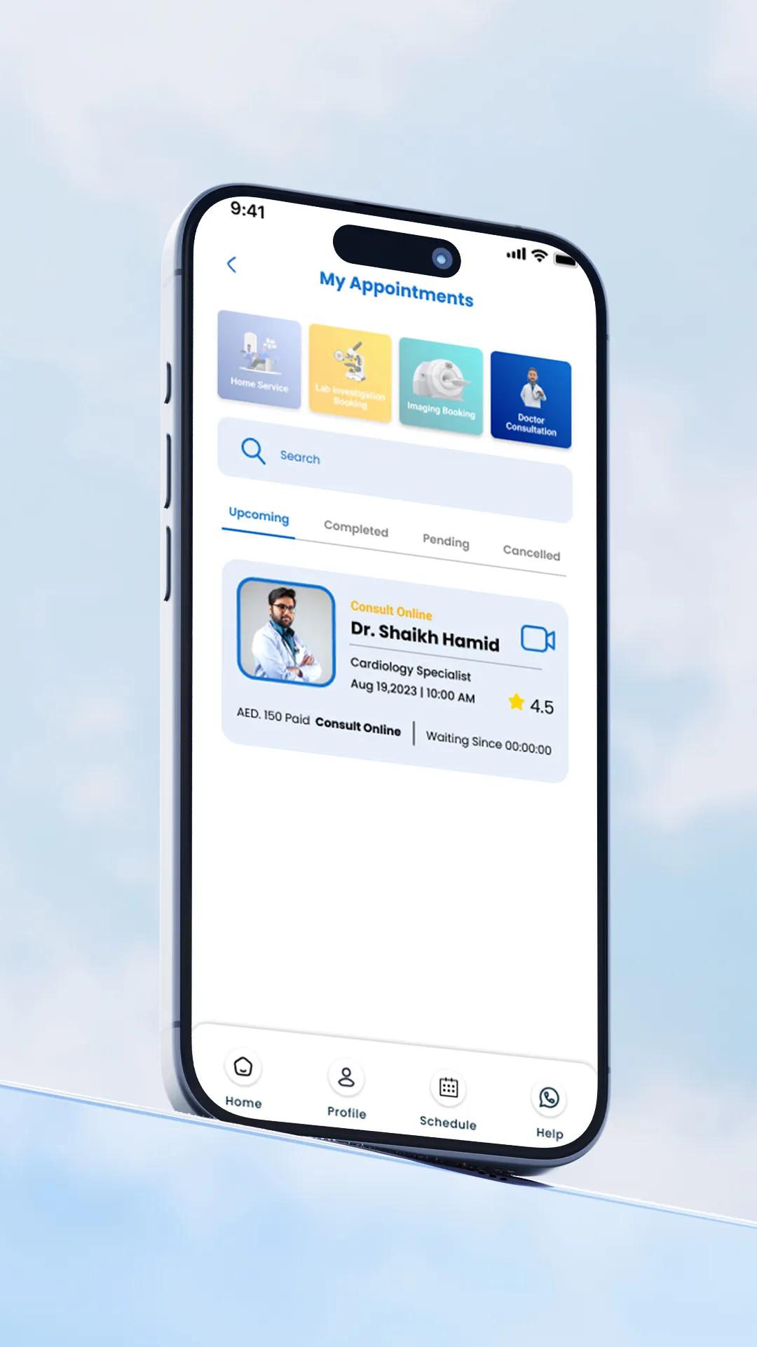 iHealthCure | Indus Appstore | Screenshot