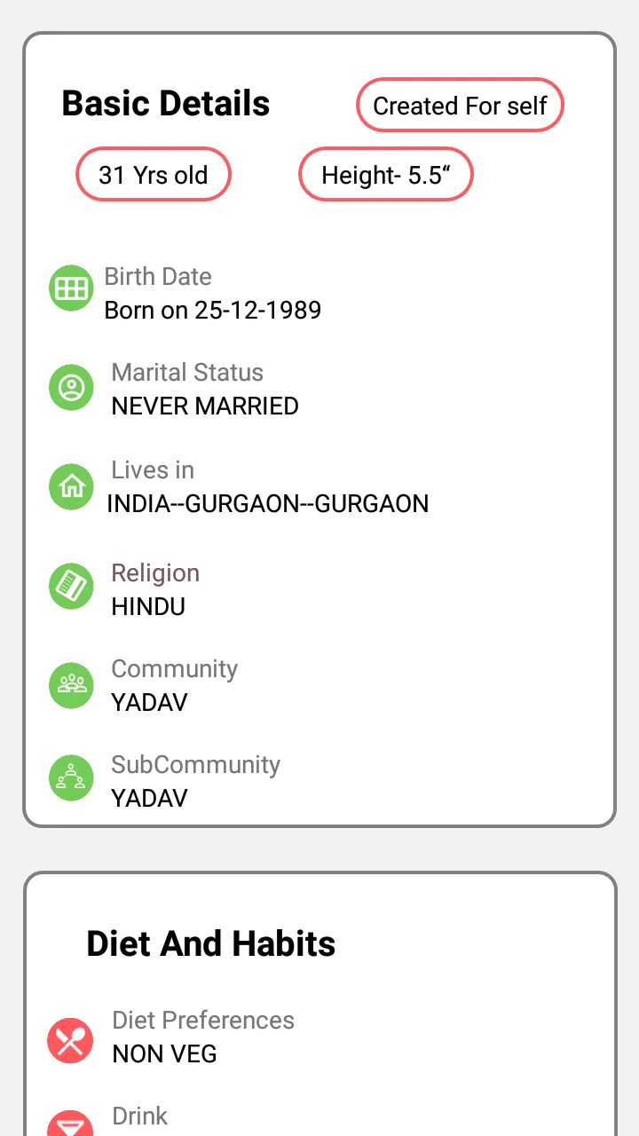 Widow Matrimony Contact All | Indus Appstore | Screenshot