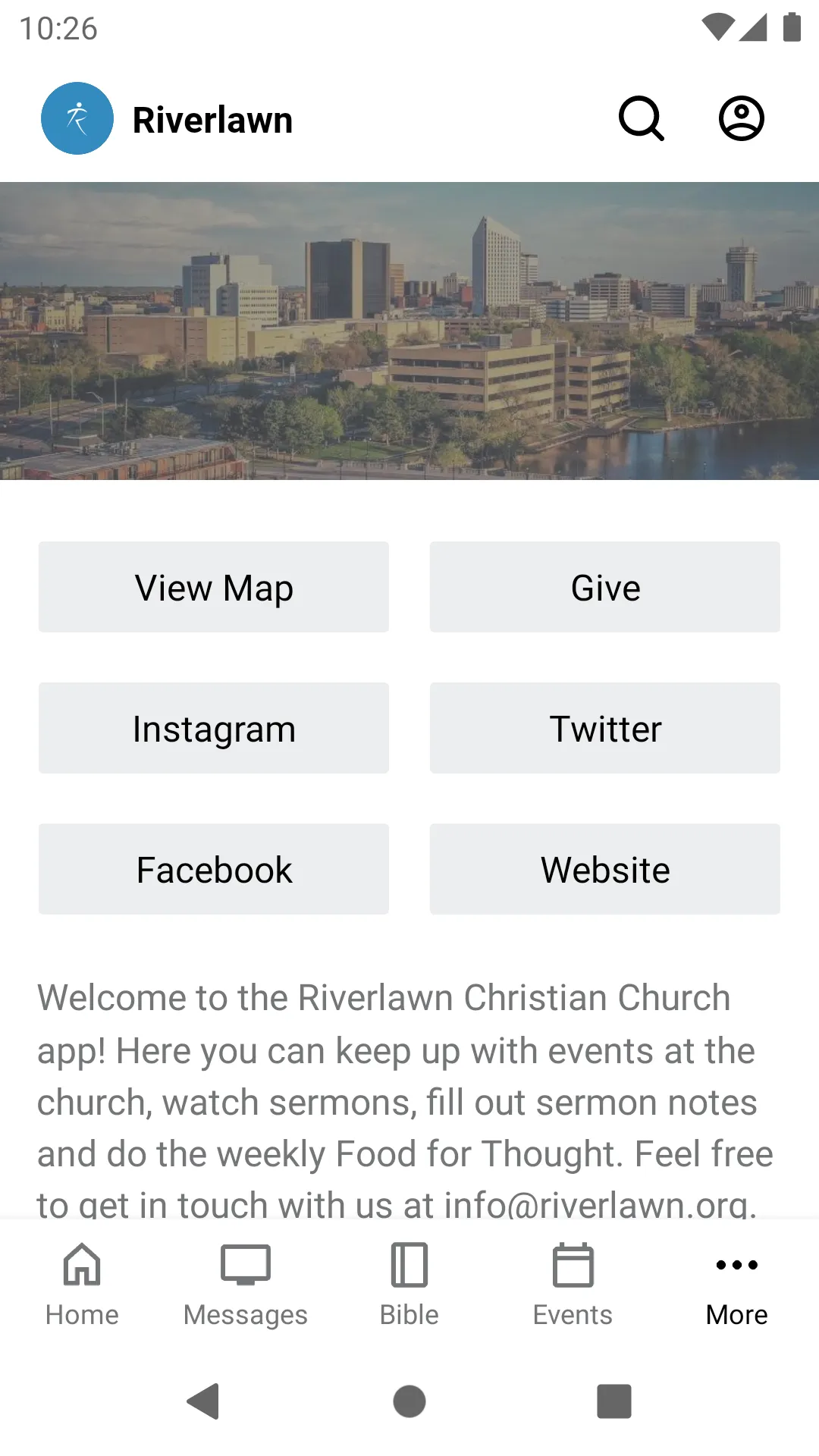 Riverlawn Christian Church | Indus Appstore | Screenshot