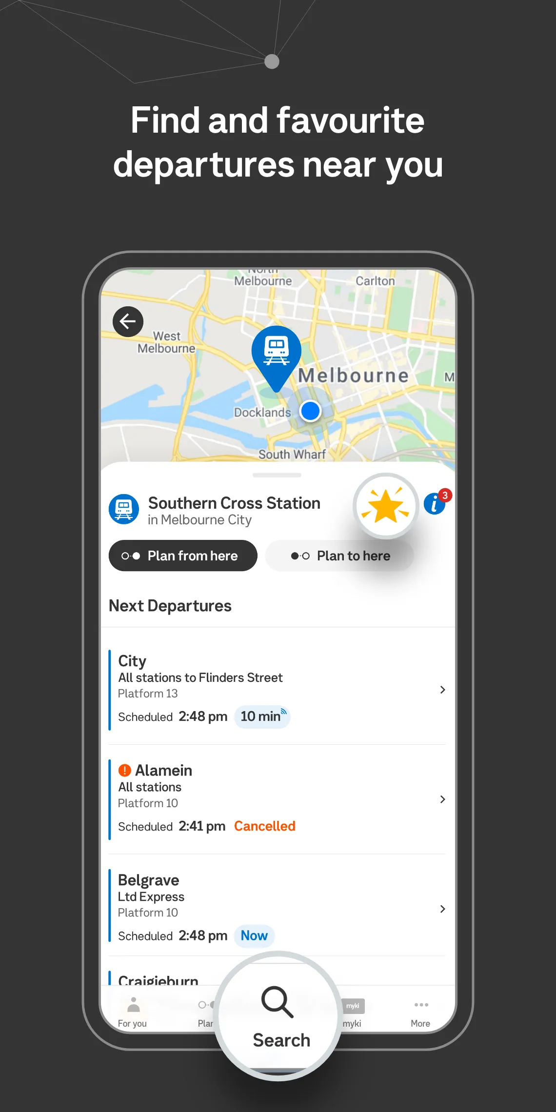 Public Transport Victoria app | Indus Appstore | Screenshot