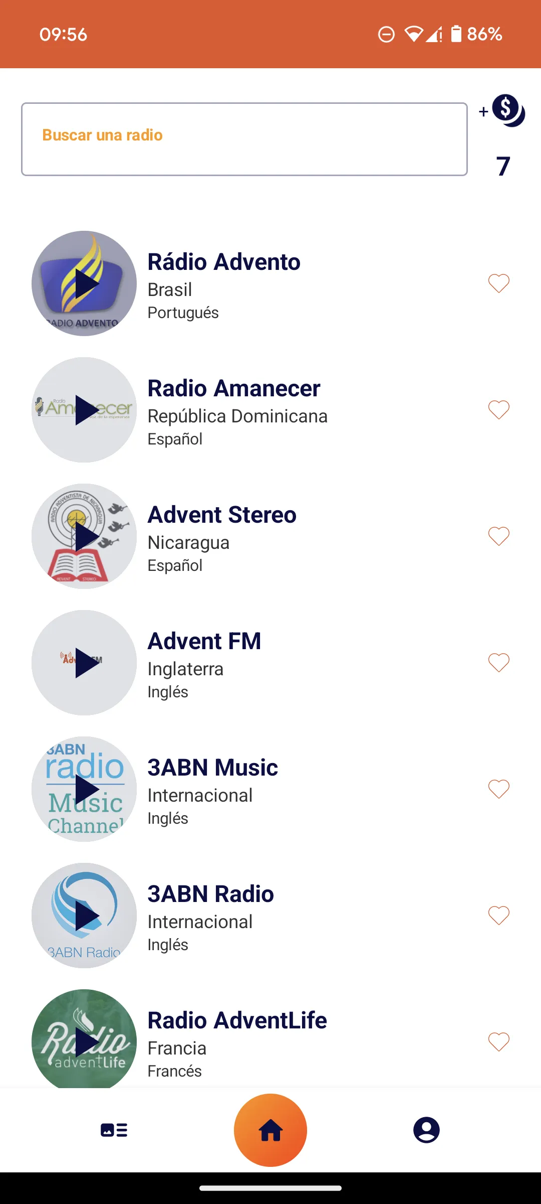 Adventist Radios 24/7 | Indus Appstore | Screenshot