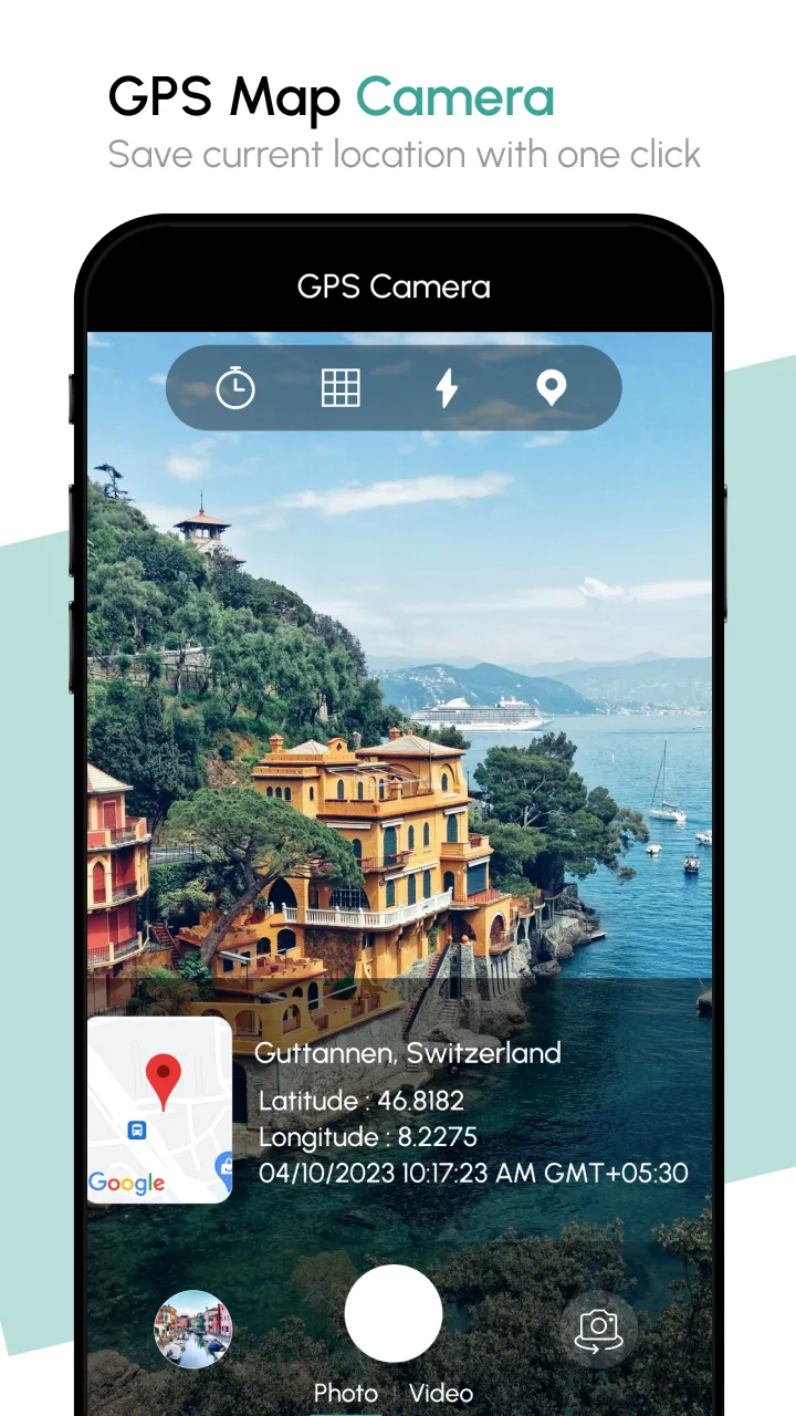 GPS Photo with Map & Location | Indus Appstore | Screenshot
