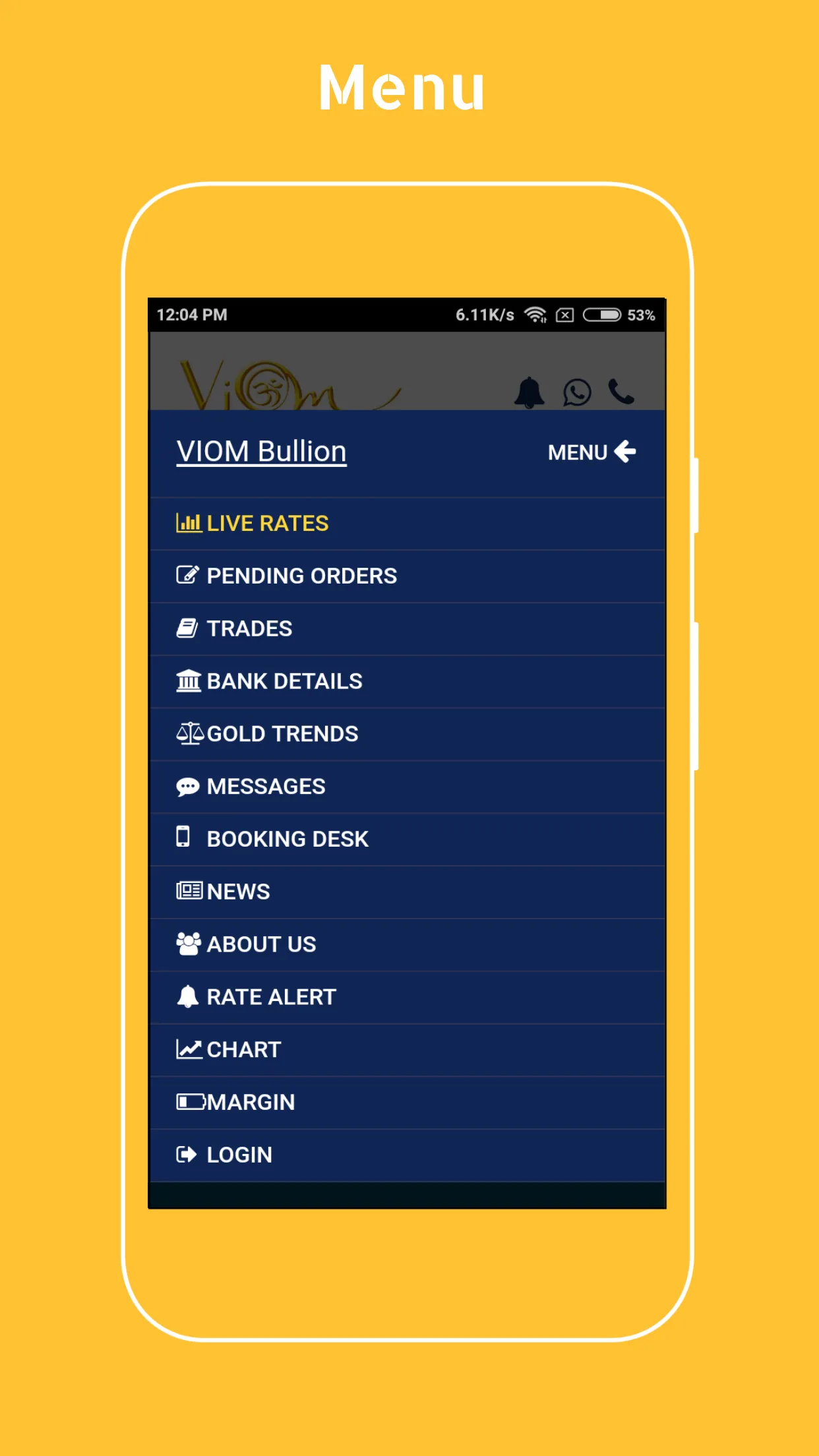 VIOM BULLION - Mumbai Bullion  | Indus Appstore | Screenshot