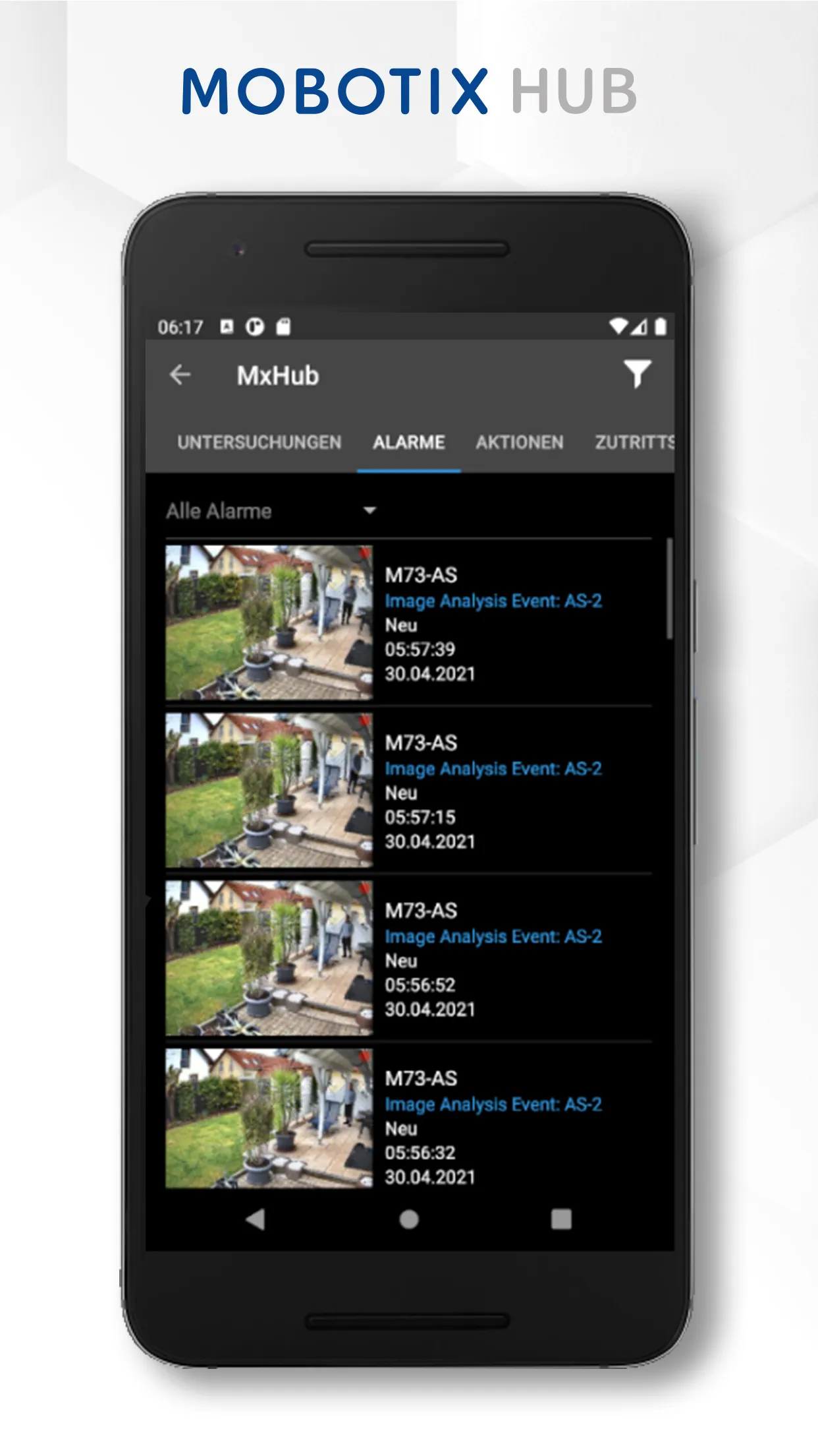 MOBOTIX HUB Mobile Client | Indus Appstore | Screenshot