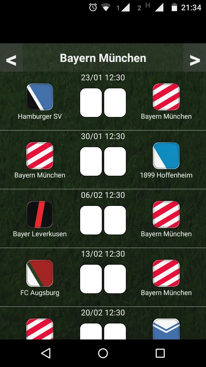 Table German League | Indus Appstore | Screenshot