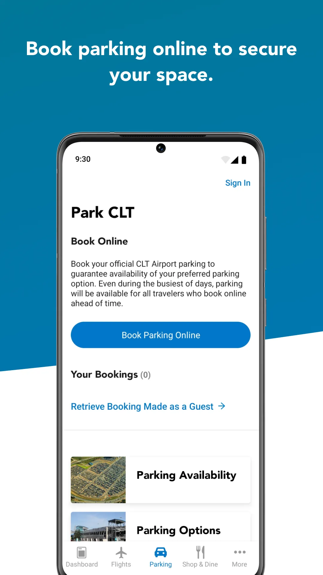 CLT Airport | Indus Appstore | Screenshot