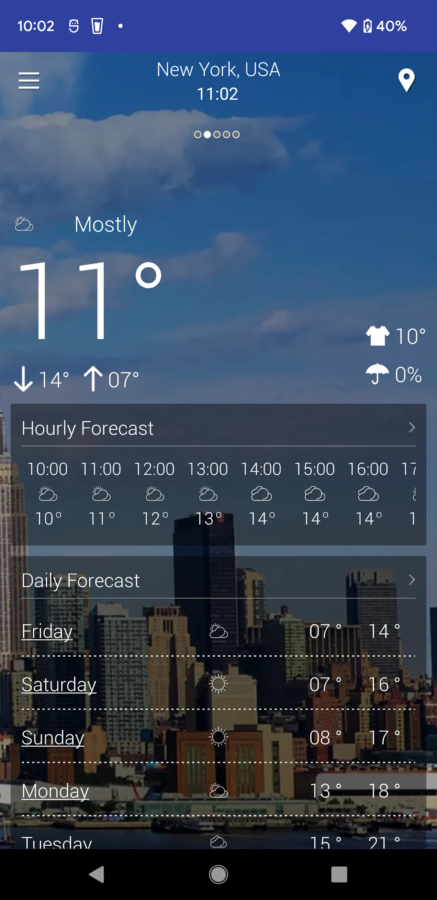 Weather - Forecast & Realtime | Indus Appstore | Screenshot