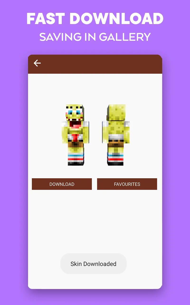 Cartoon Skins | Indus Appstore | Screenshot