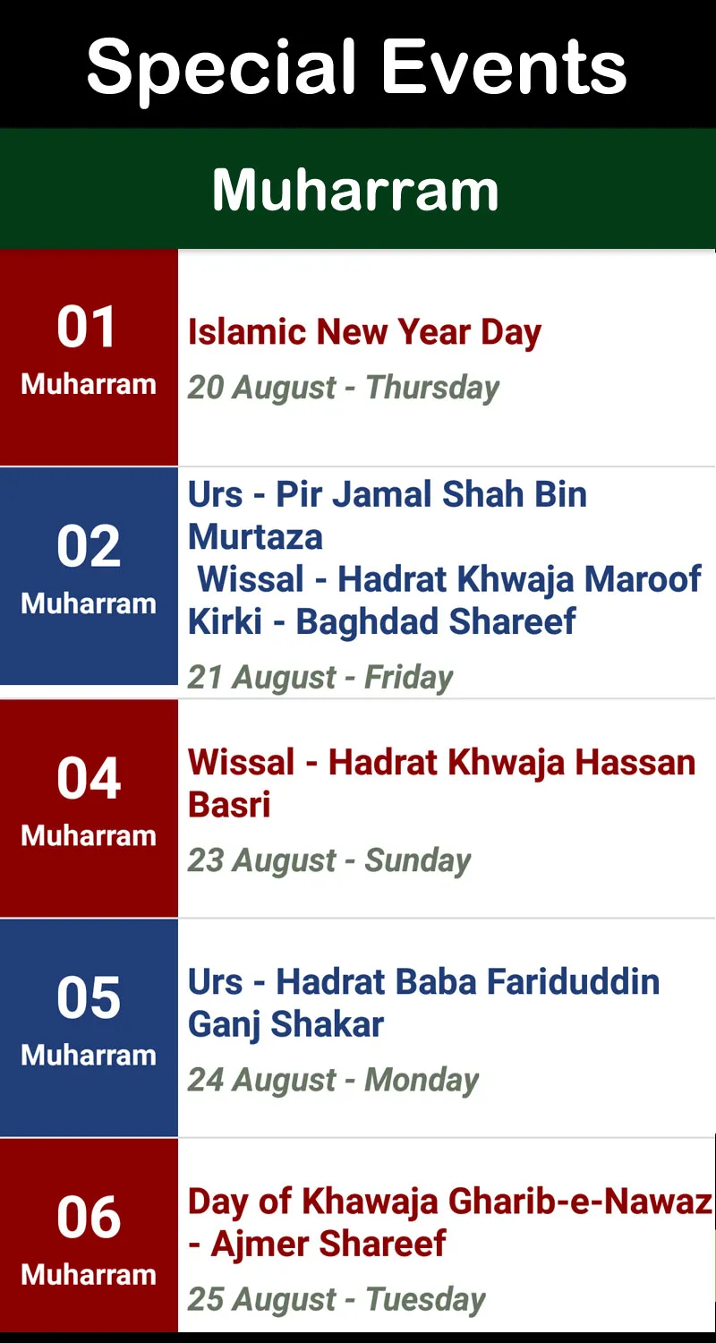 Islamic Hijri Calendar 2023 | Indus Appstore | Screenshot