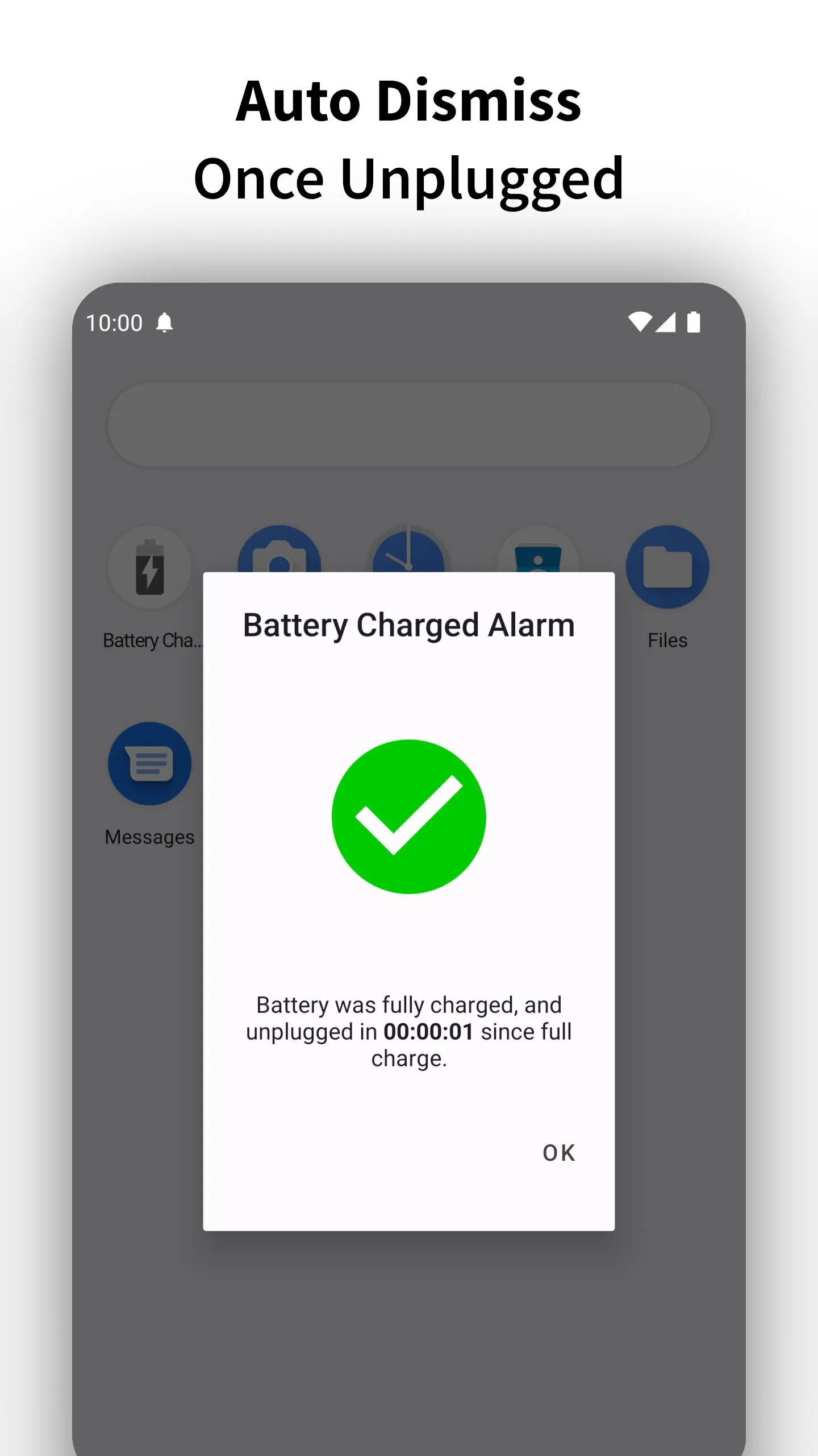 Full Battery Charge Alarm | Indus Appstore | Screenshot