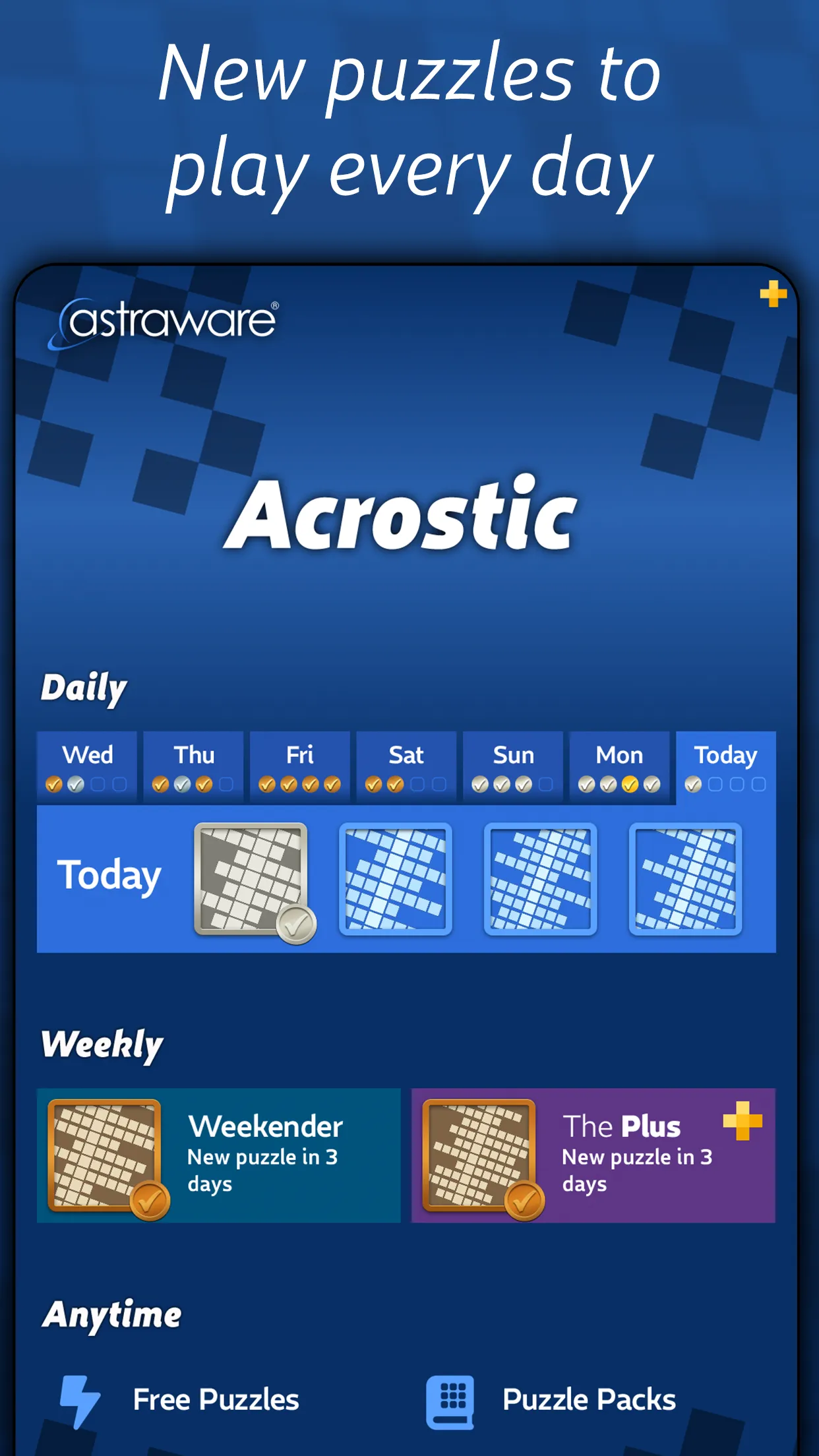 Astraware Acrostic | Indus Appstore | Screenshot