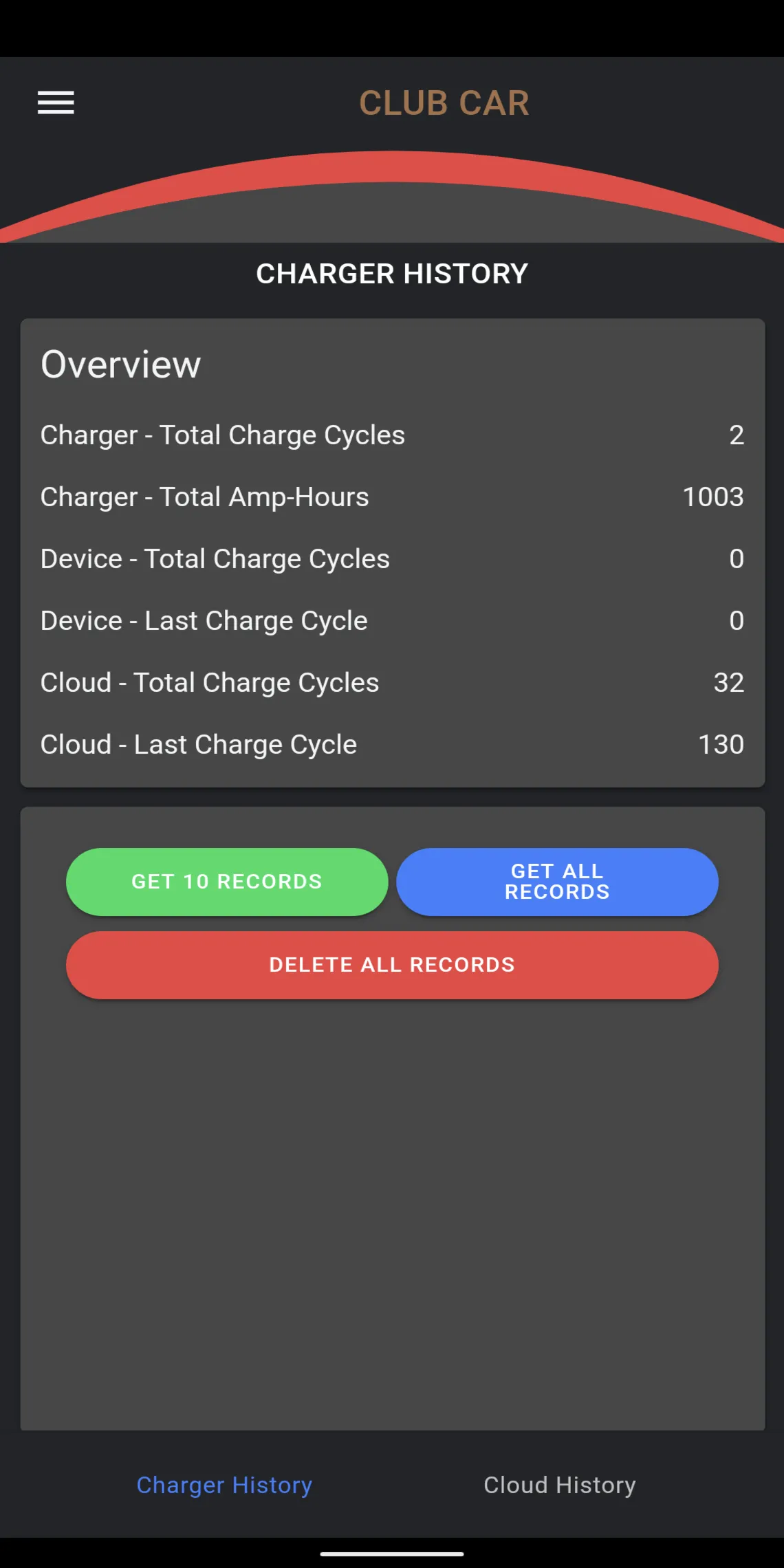 CLUB CAR PACK CHARGING SYSTEM | Indus Appstore | Screenshot