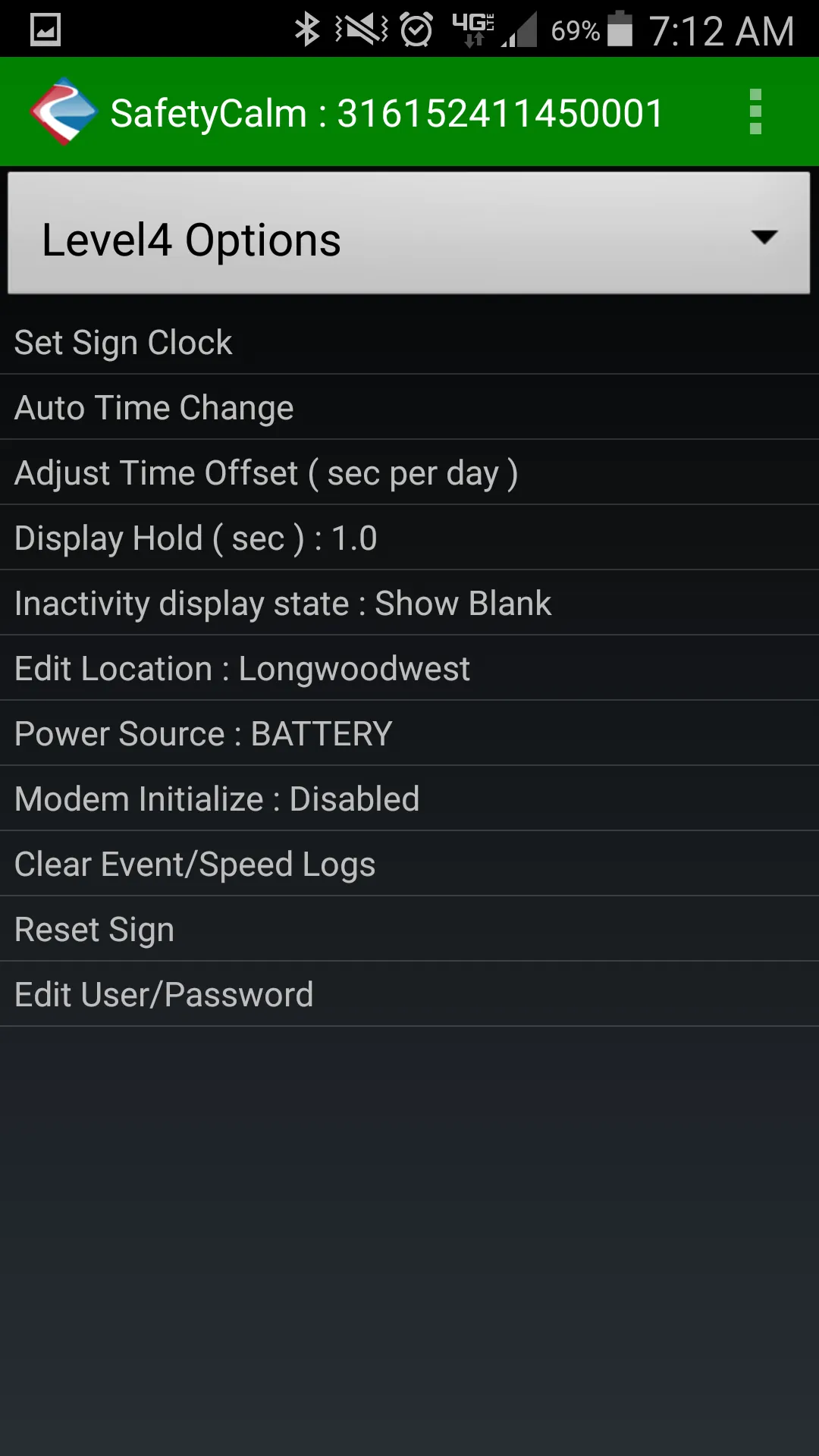 TraffiCalm Configuration App | Indus Appstore | Screenshot