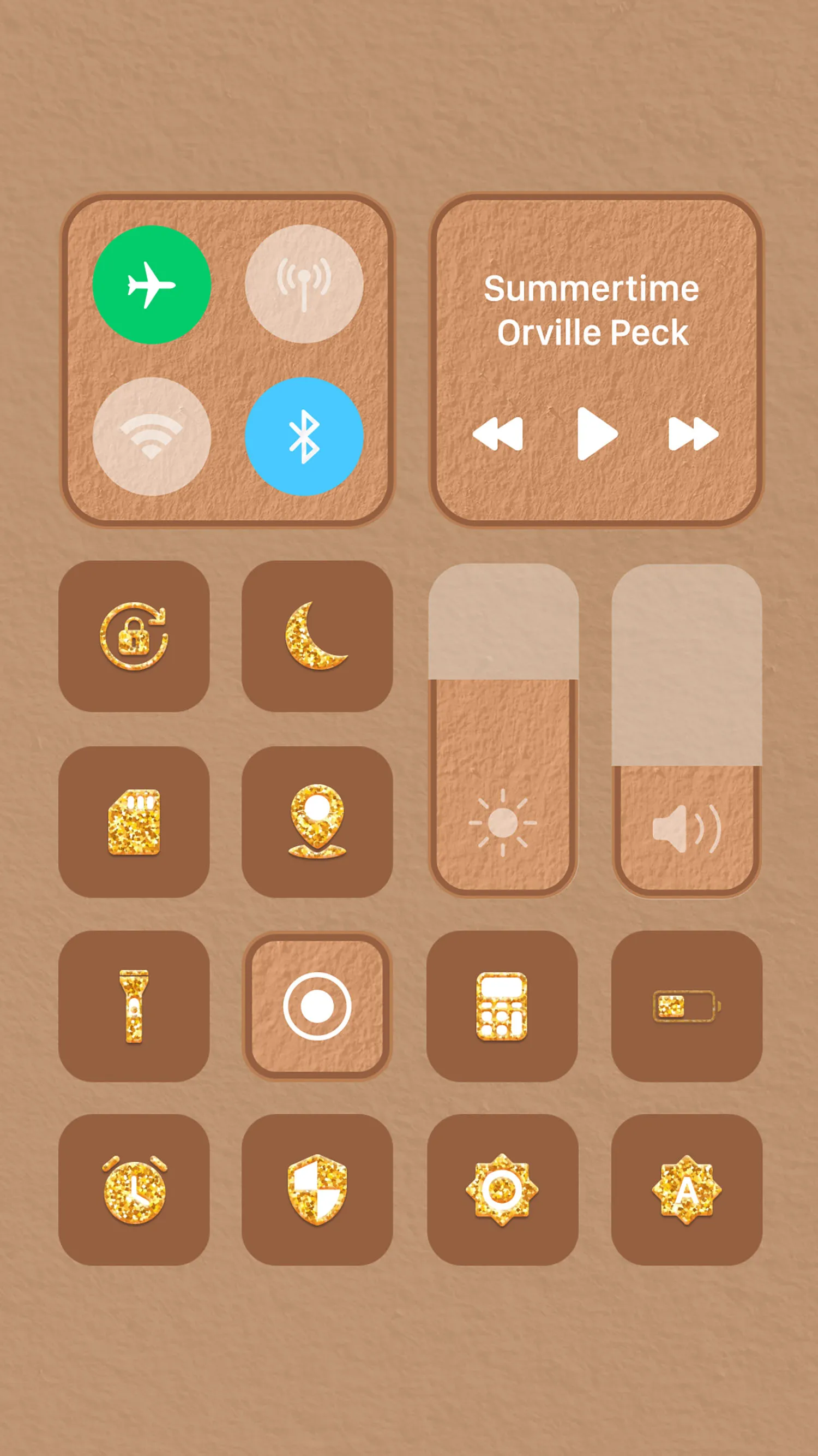 Wow Gold Glitter Icon Pack | Indus Appstore | Screenshot