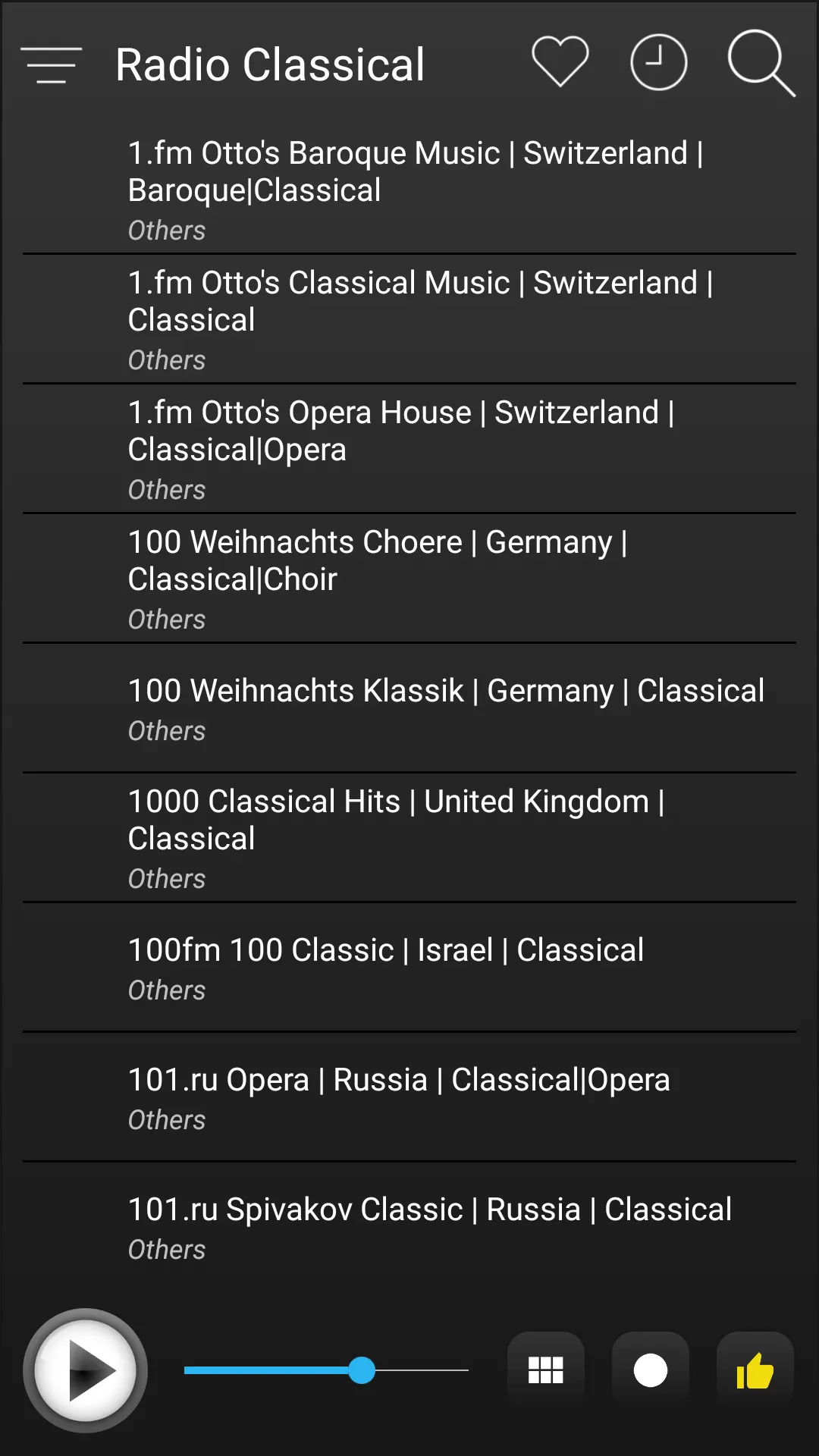 Classical Radio FM AM Music | Indus Appstore | Screenshot