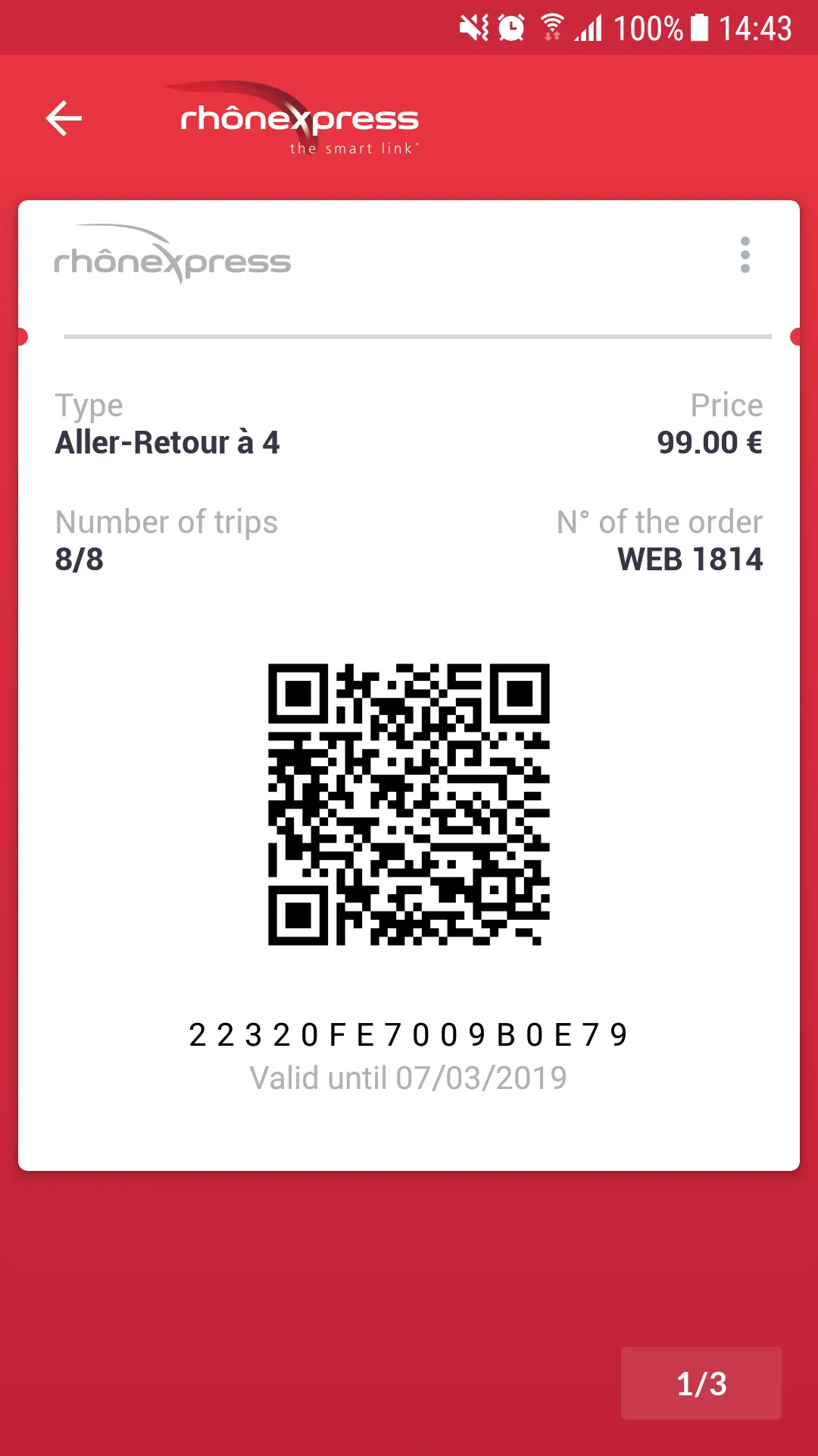 Rhônexpress Airport Lyon | Indus Appstore | Screenshot