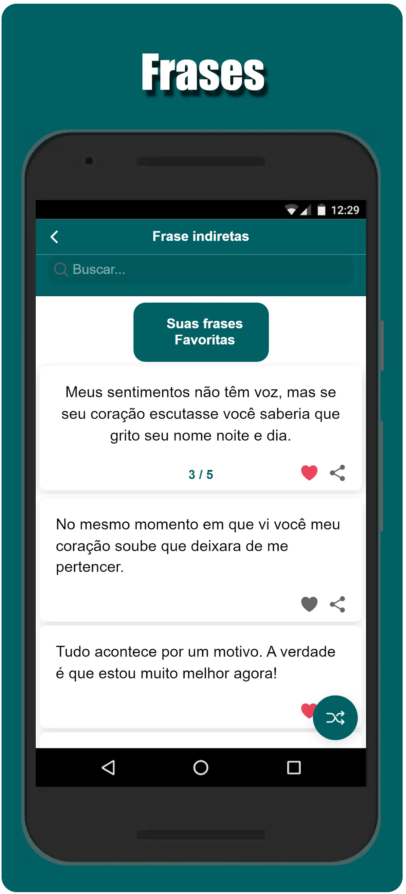 Frases de Indiretas | Indus Appstore | Screenshot