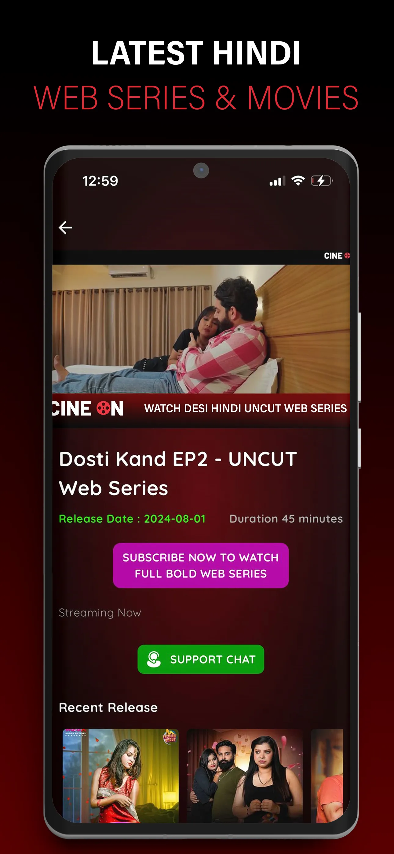 Cine On - Hindi Web Series | Indus Appstore | Screenshot