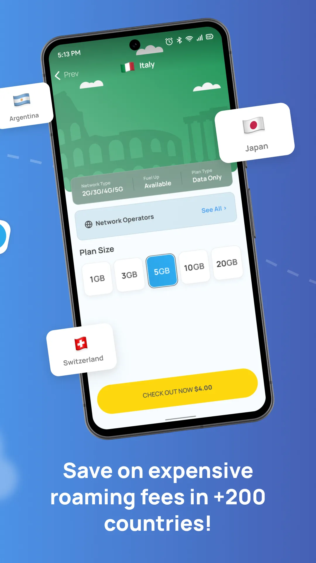 eSIMo: Travel eSIM & Calls | Indus Appstore | Screenshot